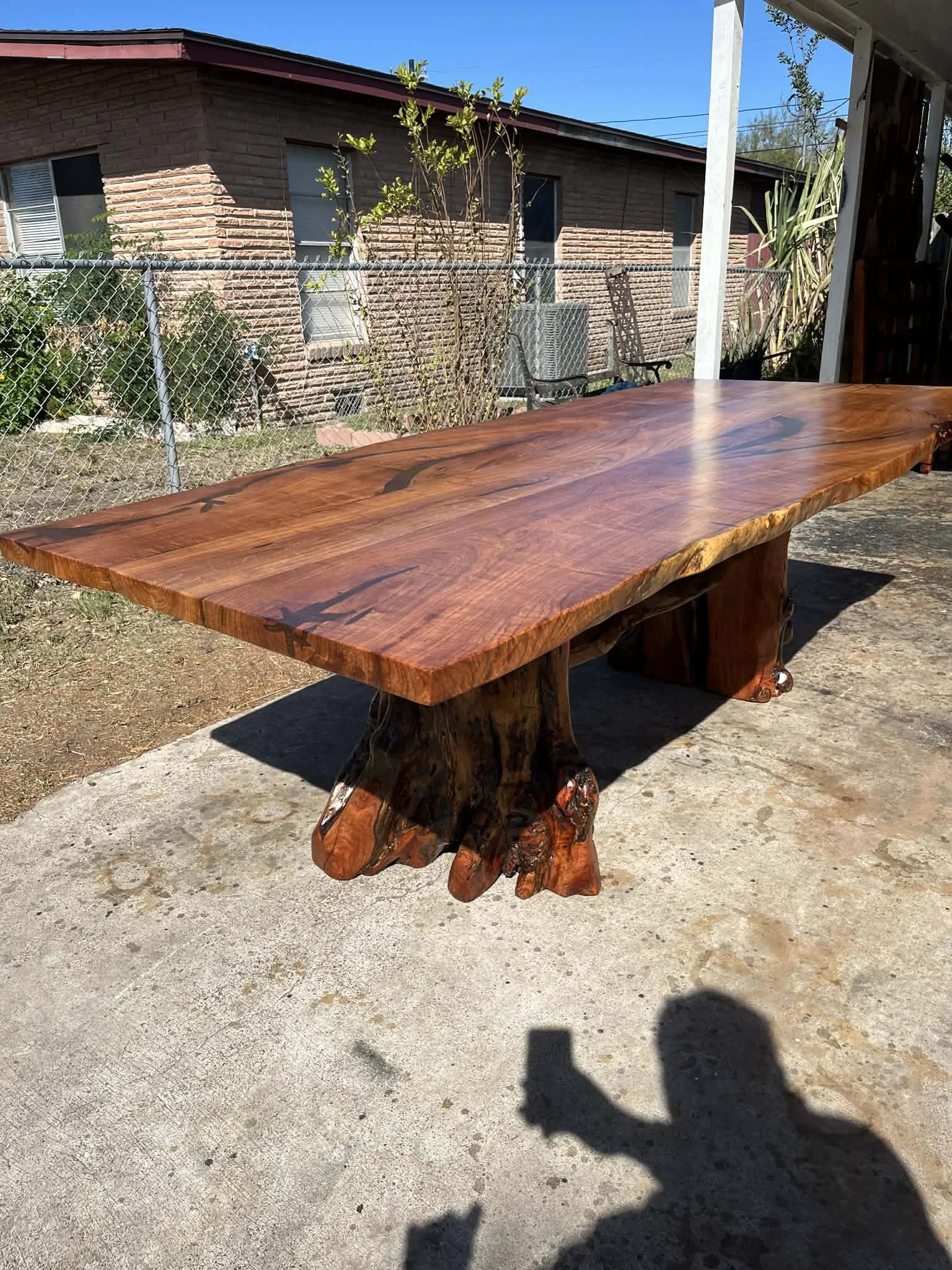 Mesquite Root-style Table #040