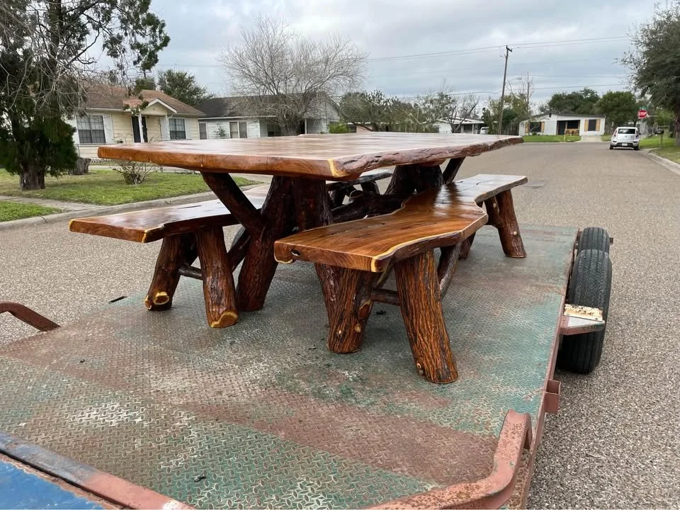 Mesquite Rustic Table Set #013