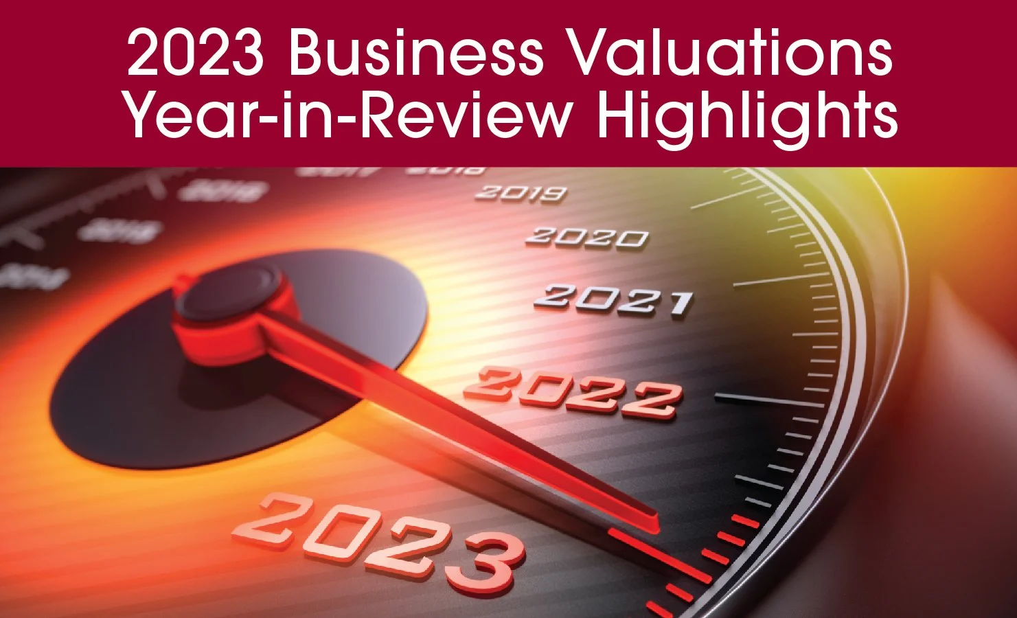 2023 Business Valuations Year in Review