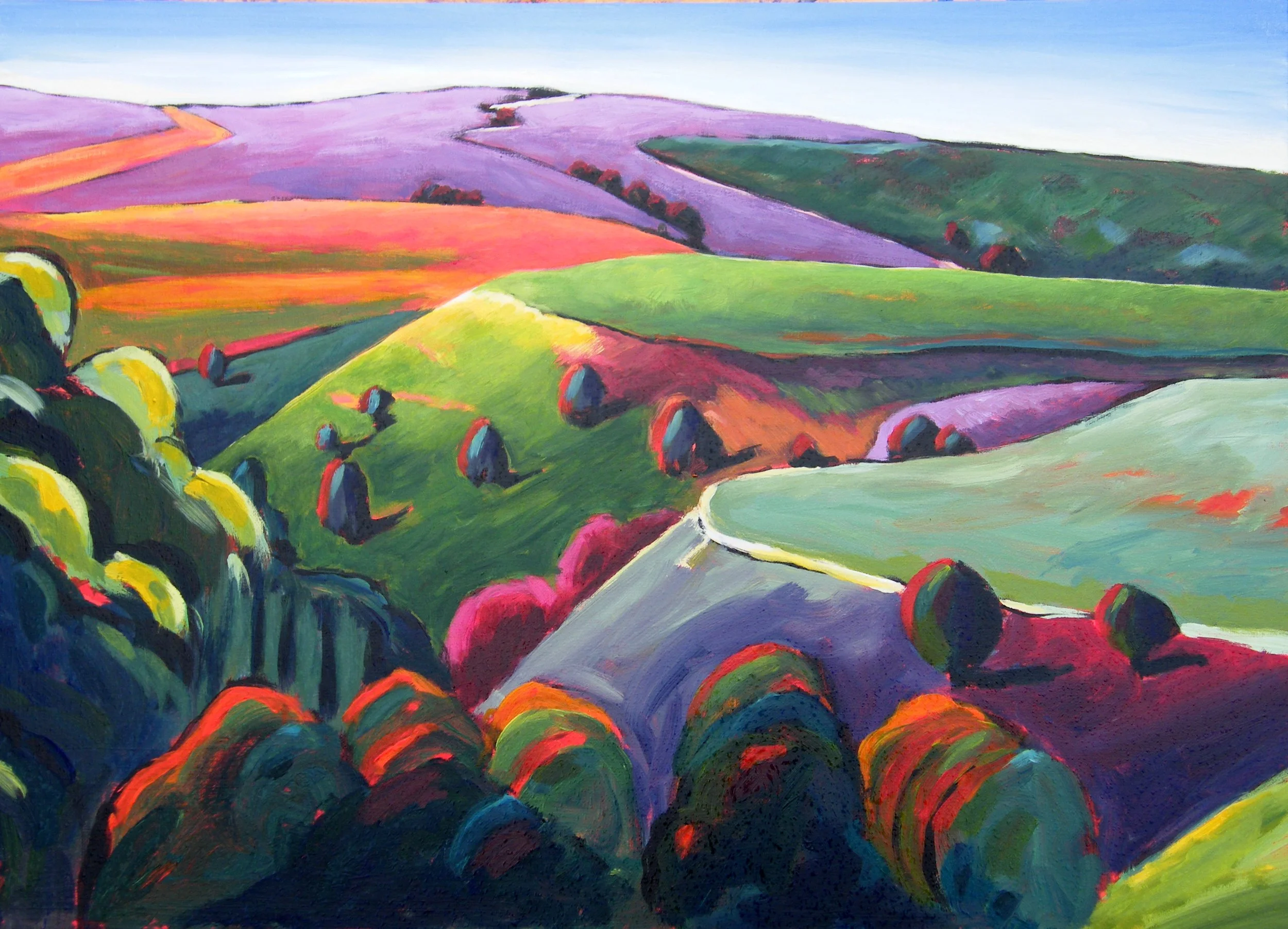 Across Wedlands, late September