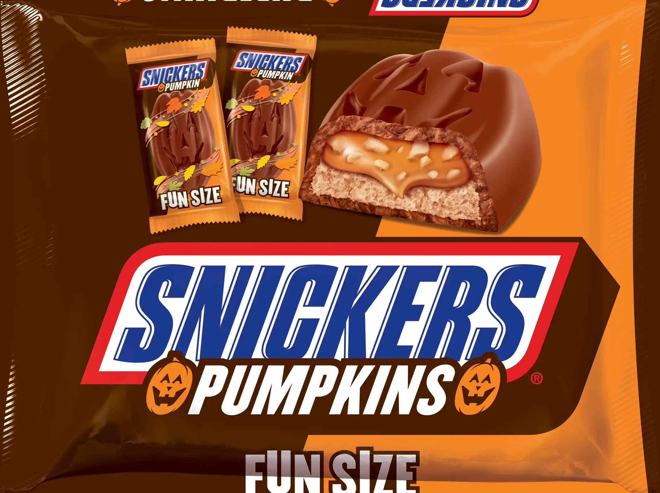 Chocolate photography for Snickers Pumpkins