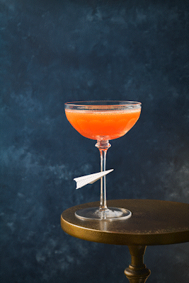 Paper Plane Cocktail Stop Motion Animation by Pennsylvania, New Jersey & New York food photographer & food stylist team Bartholomew Studio