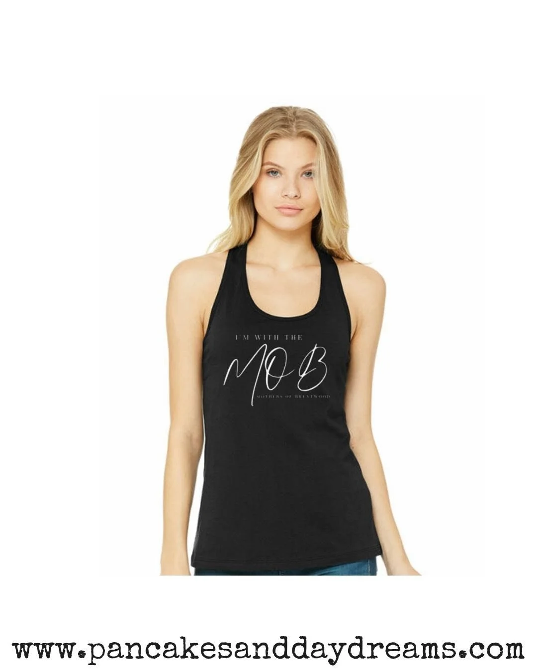 I’m With the MOB Racerback Tank