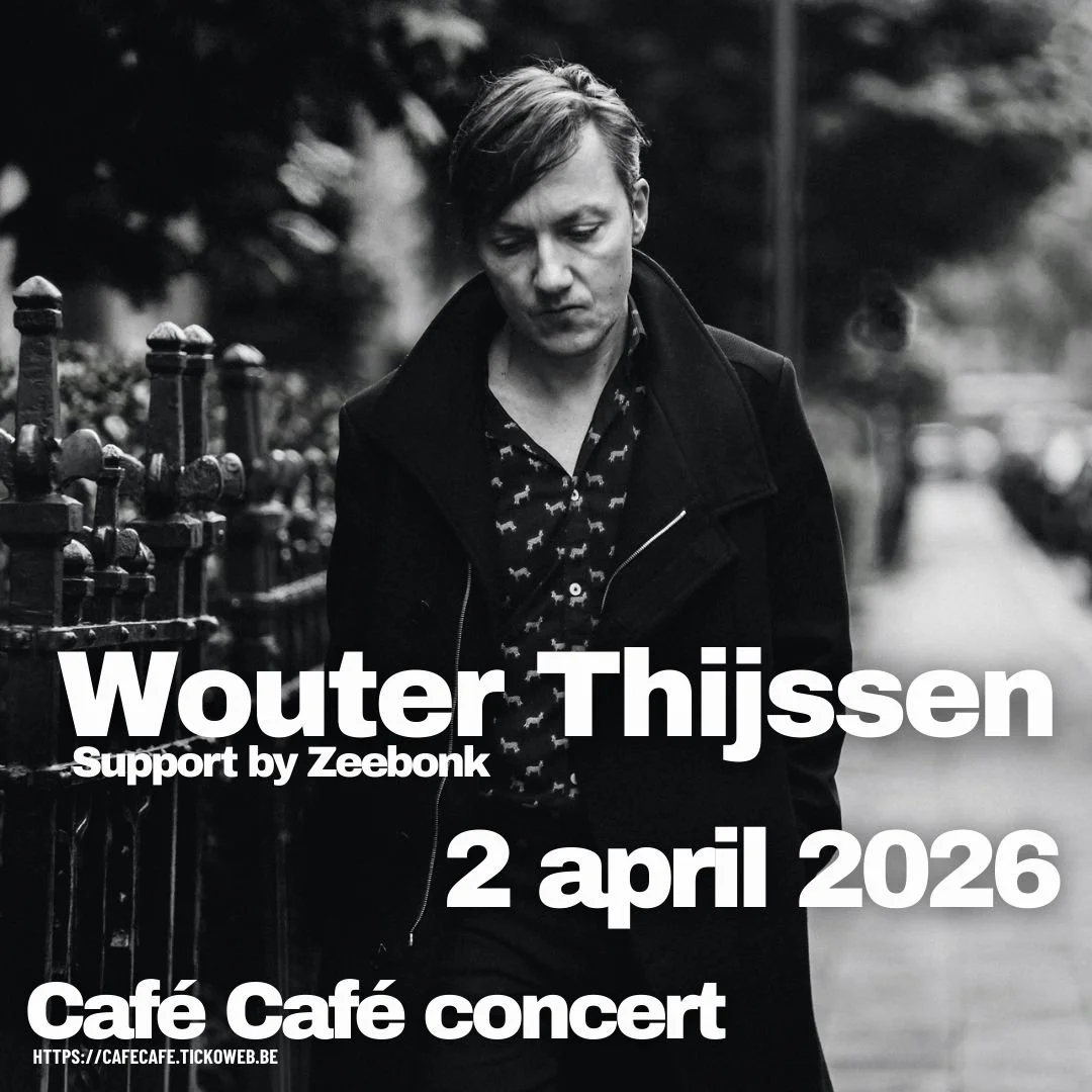 CC CONCERT: Wouter Thijssen (album release) (Support by Zeebonk)