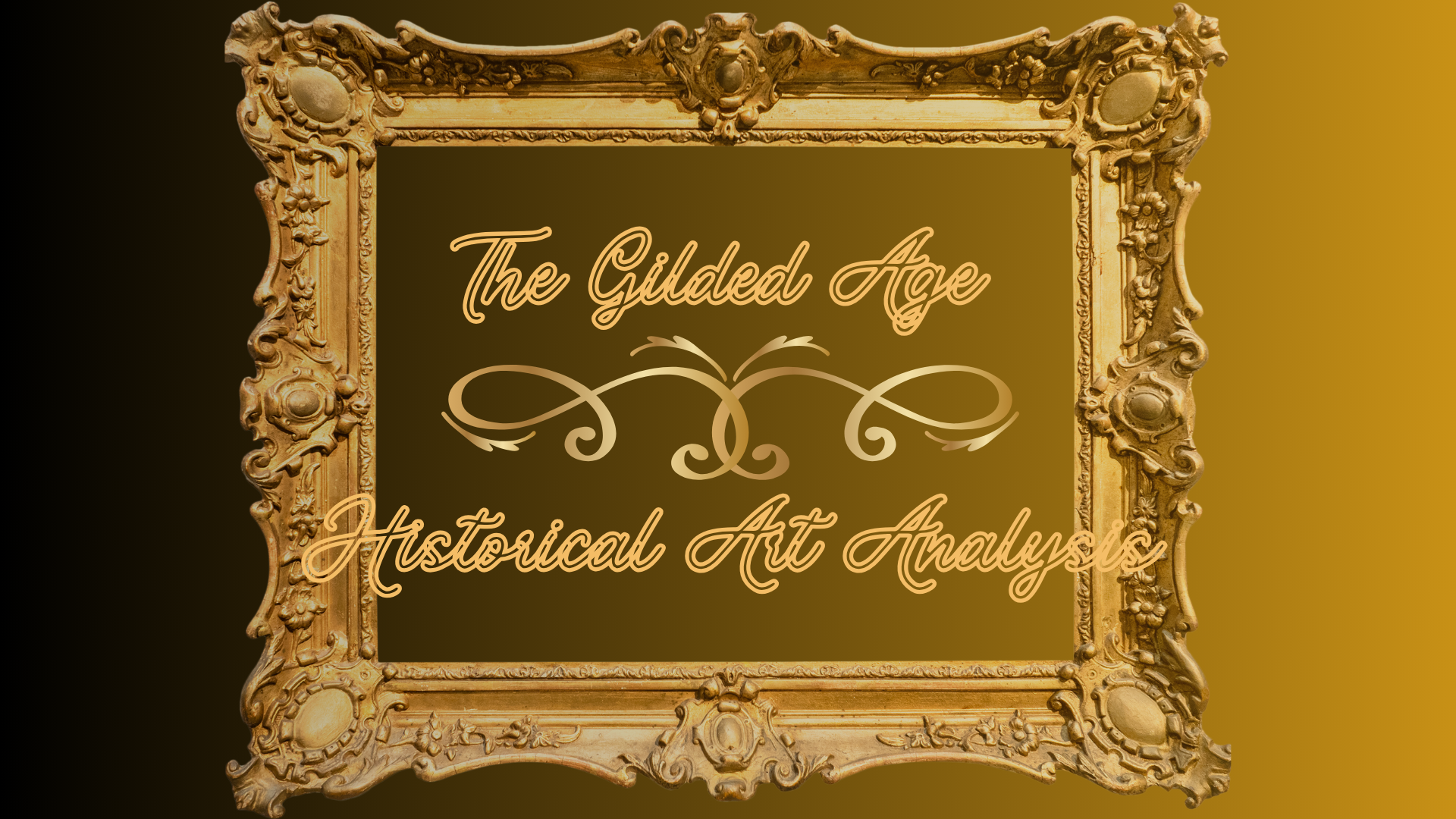 Historical art analysis as an introduction to our Gilded Age unit