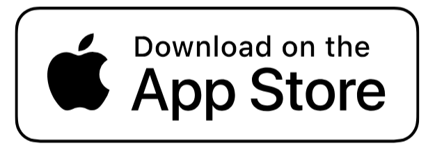 Apple App Store download badge with Apple logo and 'Download on the App Store' text.