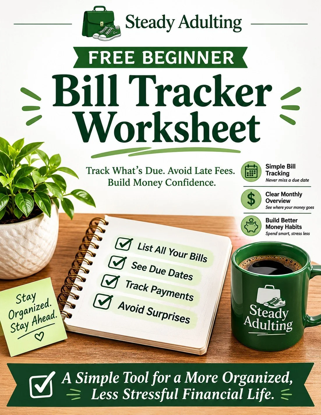Free Beginner Bill Tracker Worksheet Word Document