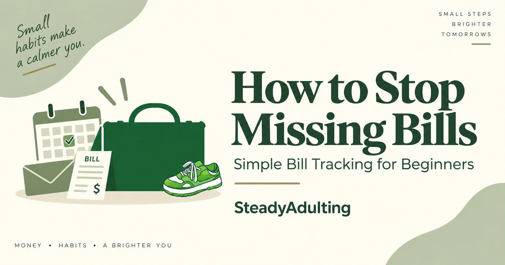 How to Stop Missing Bills