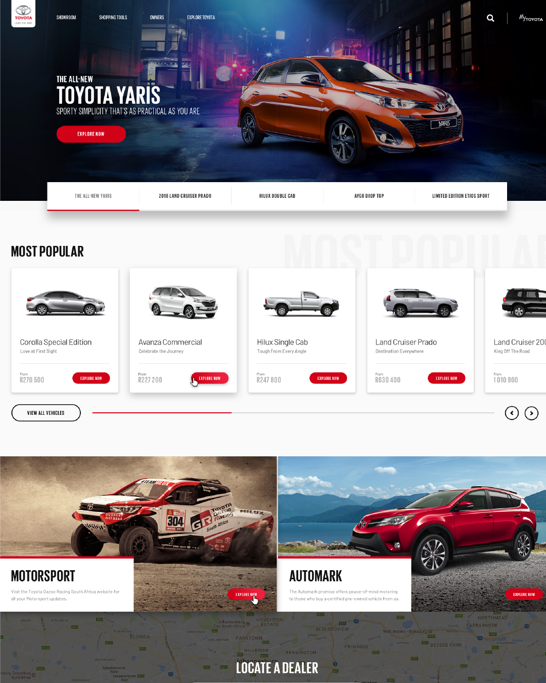Toyota UI Kit