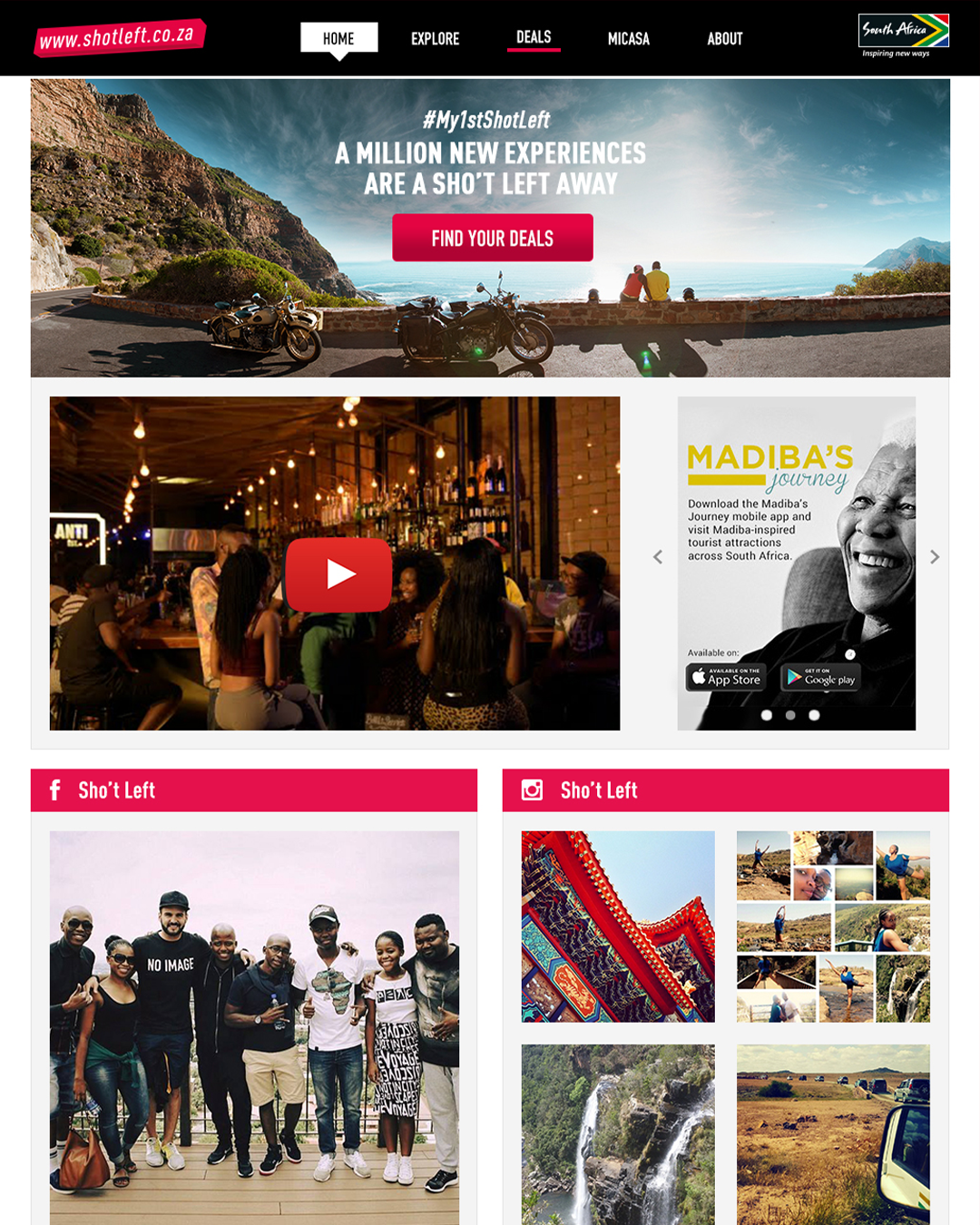 Website UI  Shotleft, UI Kt