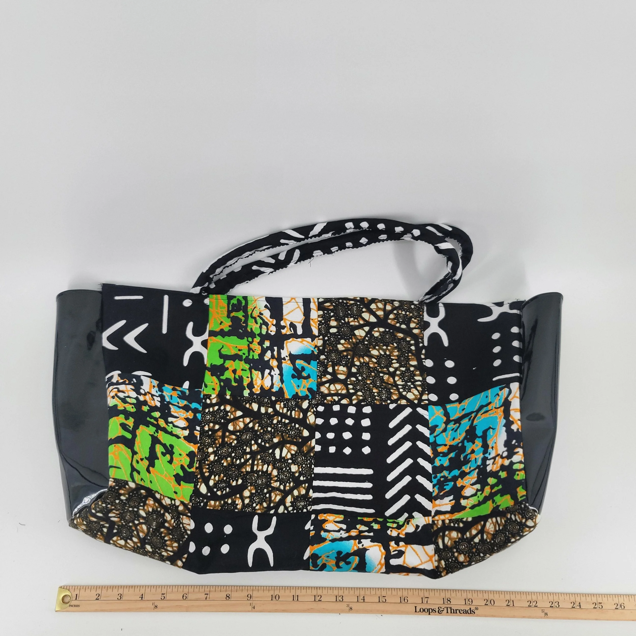 The "How Big Is Too Big" Patchwork Quilted Tote 24"
