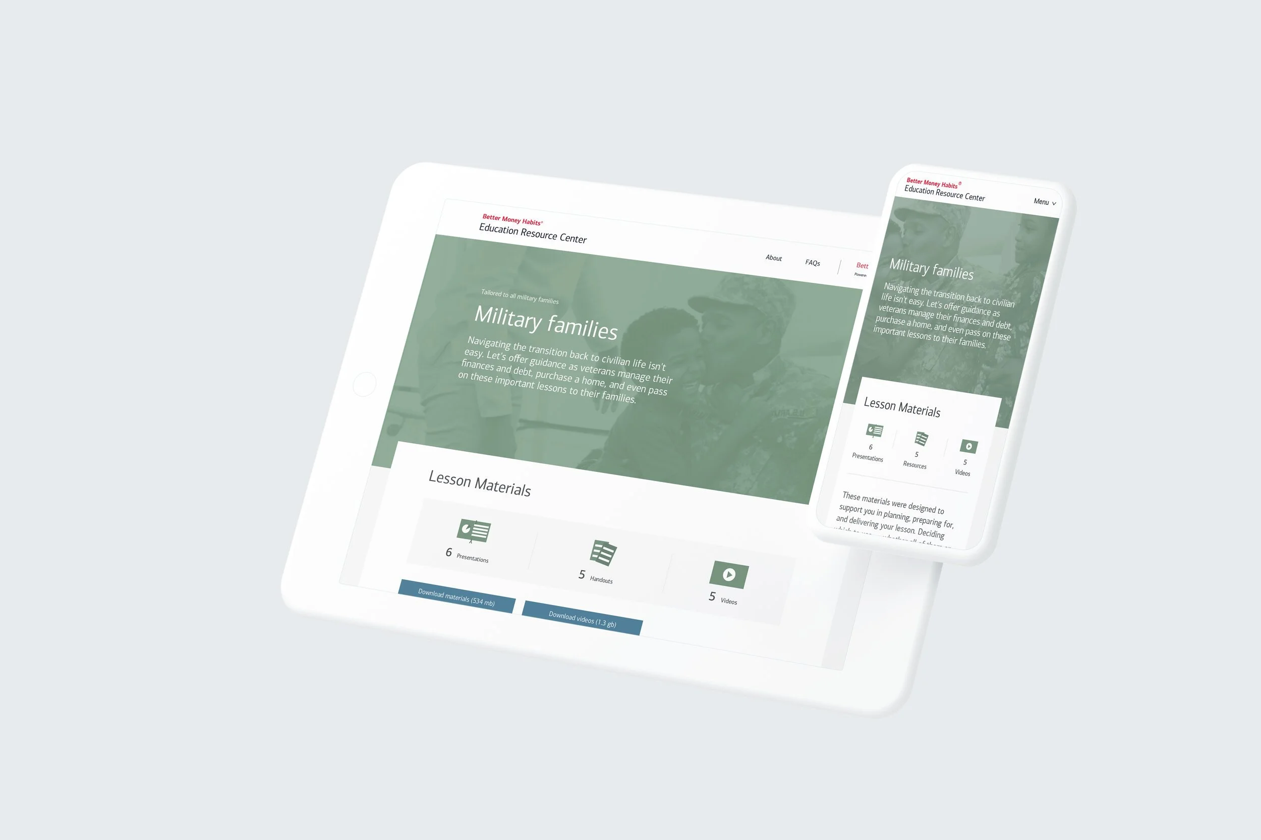 Bank of America, Better Money Habits for Military Families
