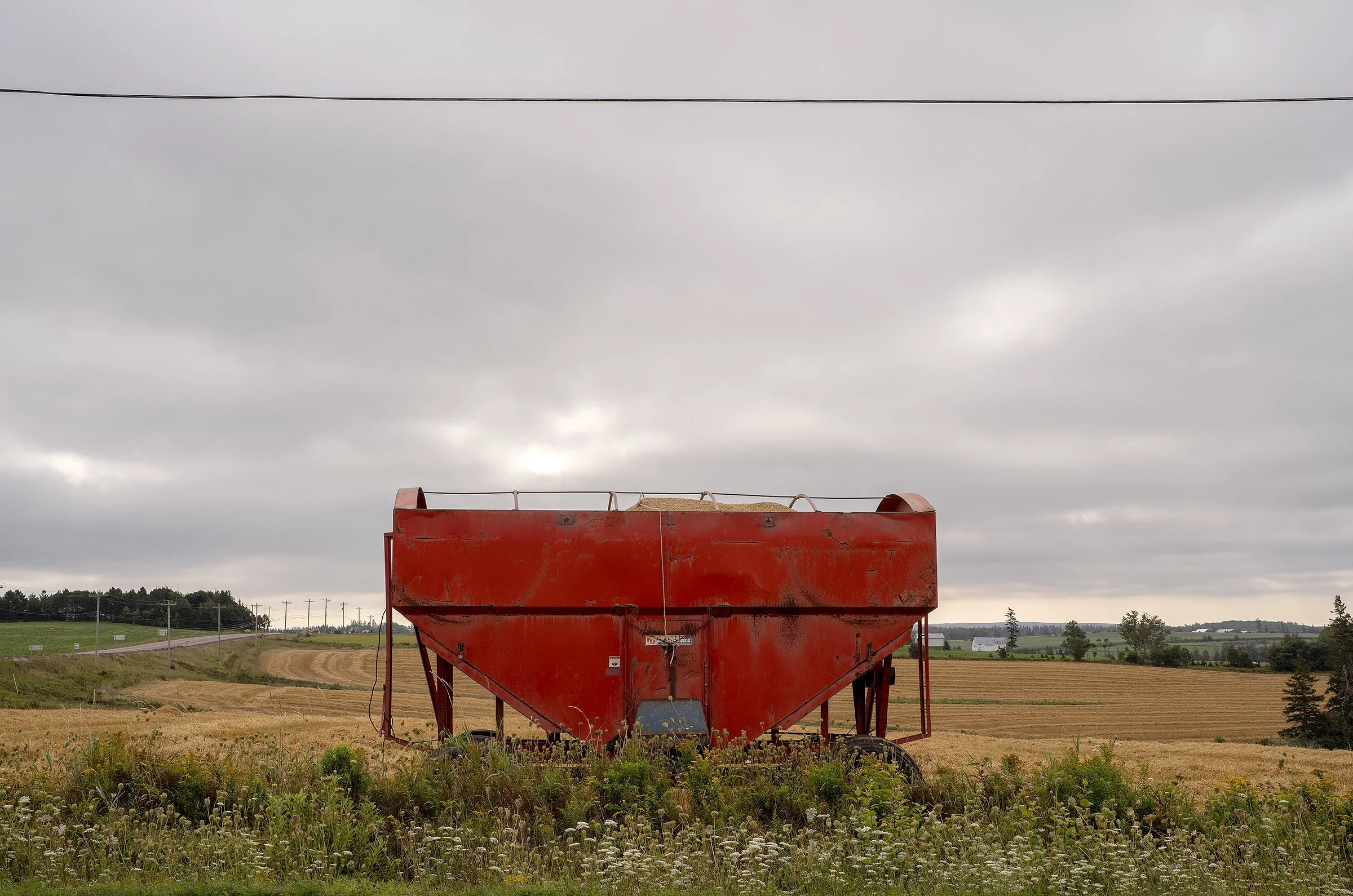 Gravity Wagon, Furrowed Field, 2021