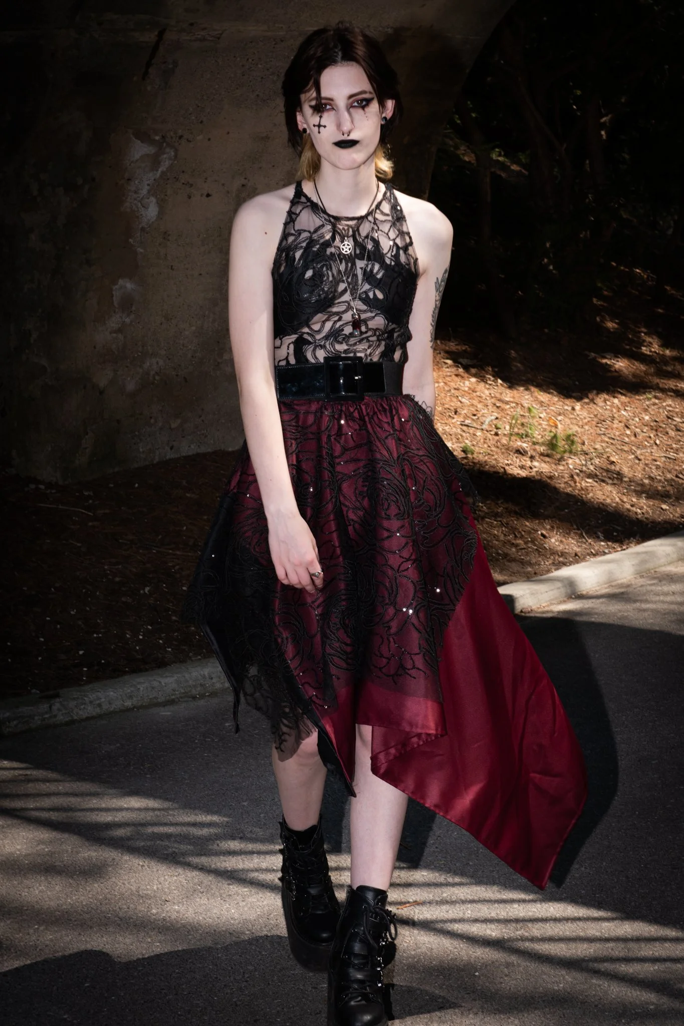 Gothic Lover II Red Dress - Front©.jpg