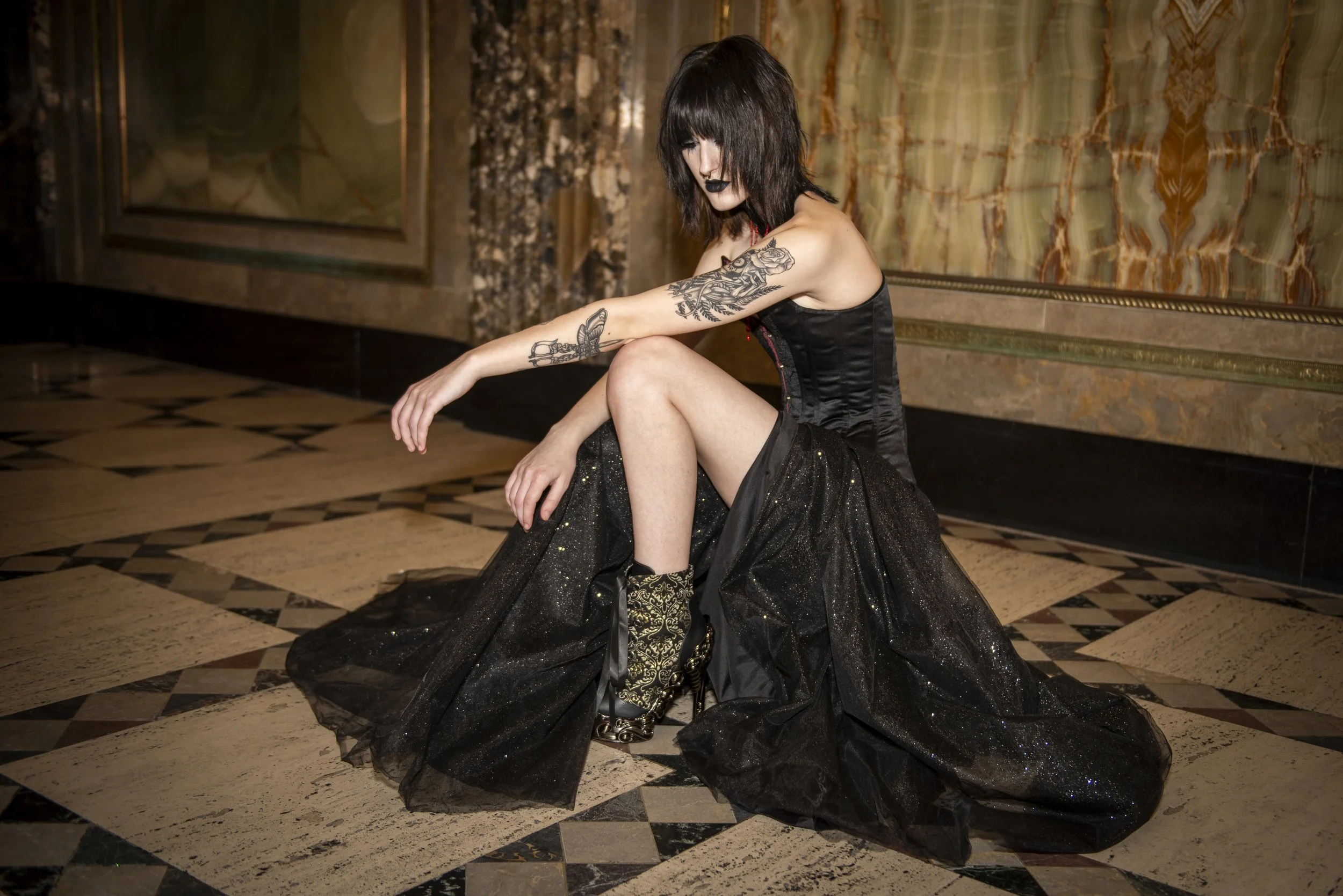 Bleeding Heart Corset and Skirt©.jpg