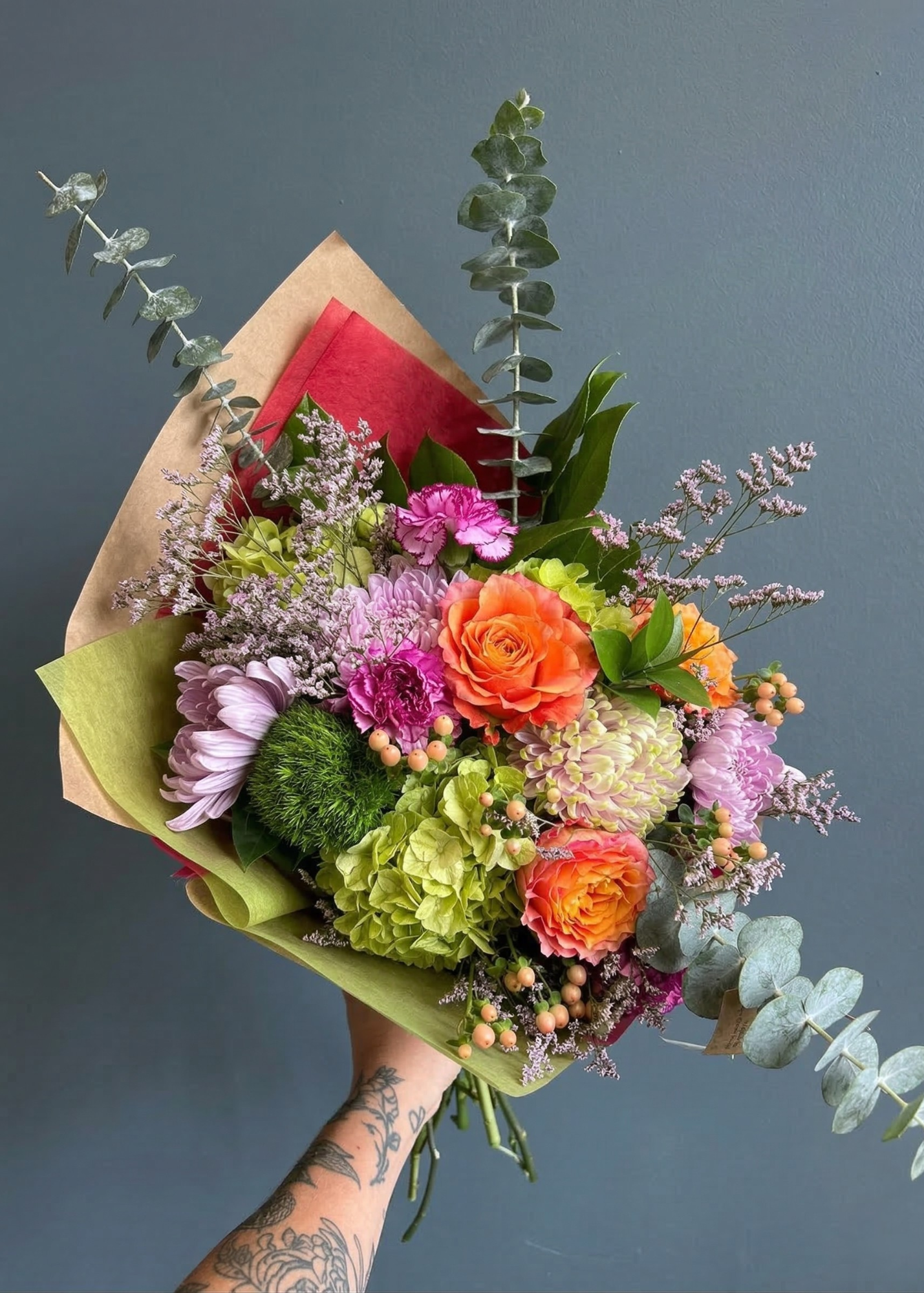 Hand-Tied Seasonal Bouquet