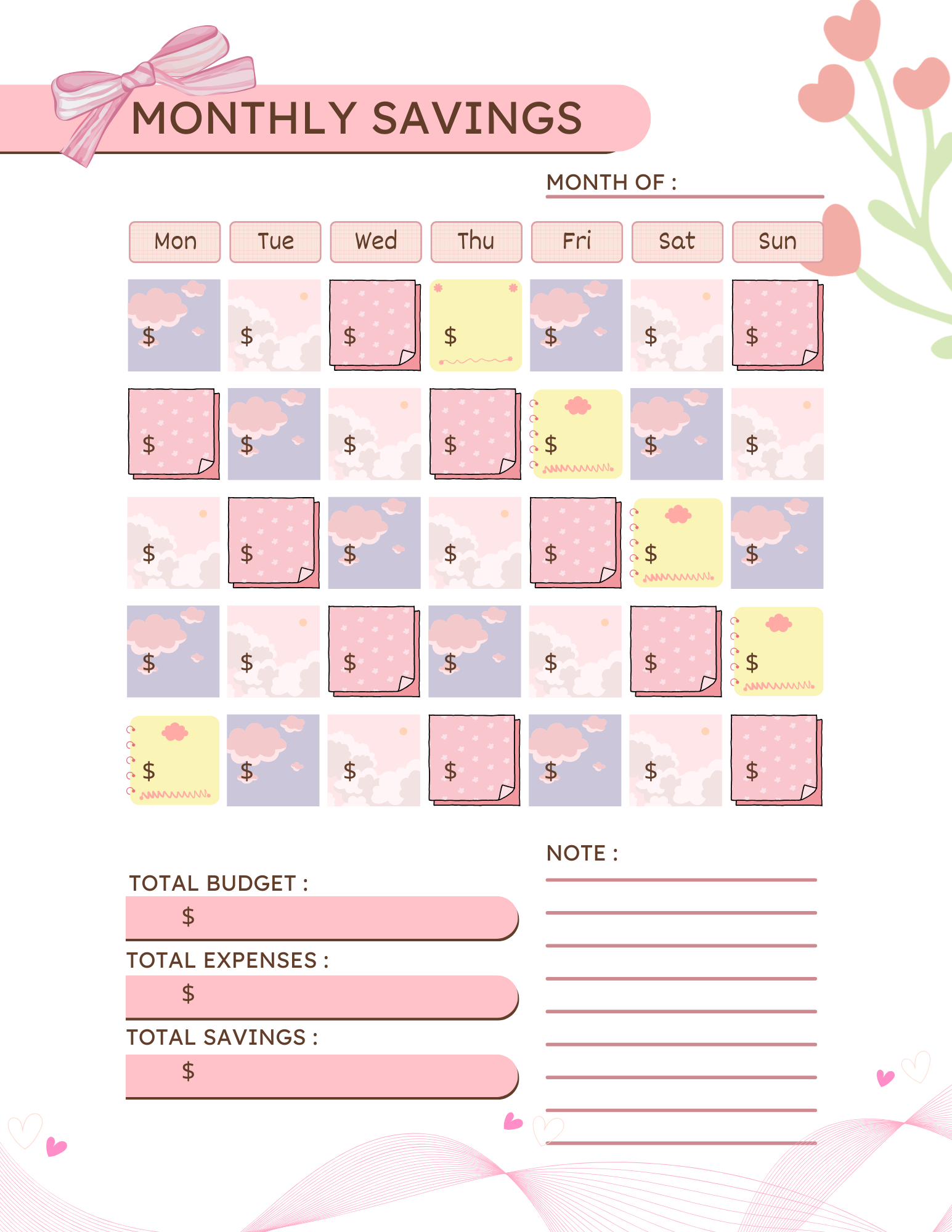 Monthly Budgeting