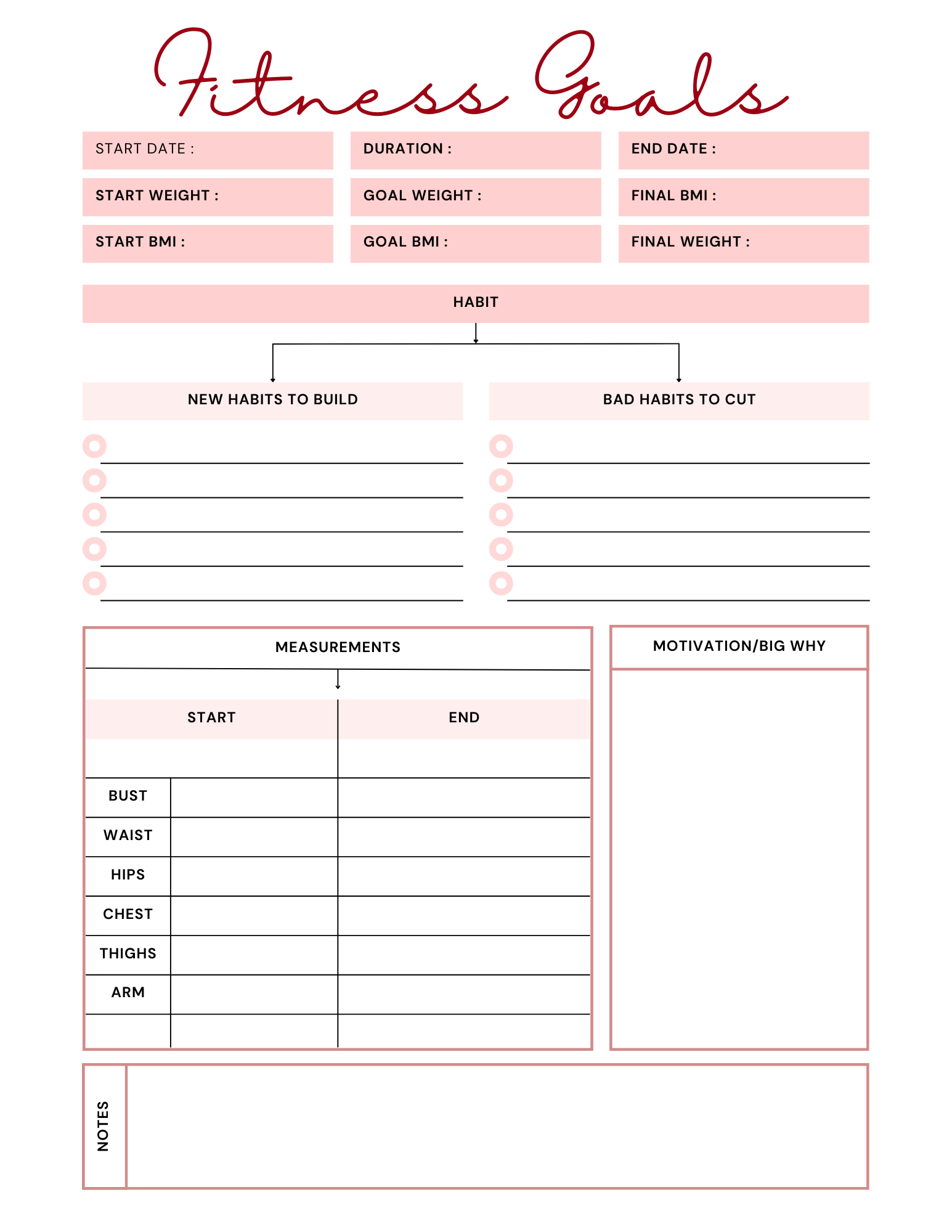 fitbabez planner