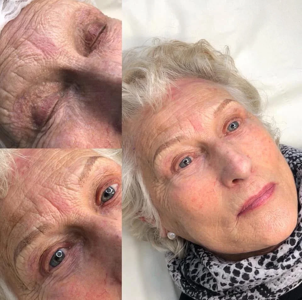 Microblading before and after in Cambridge