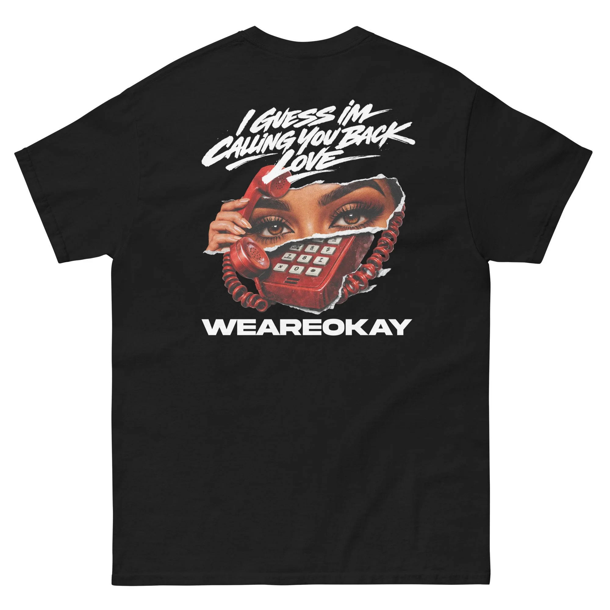 guess i'm calling you back tee dark