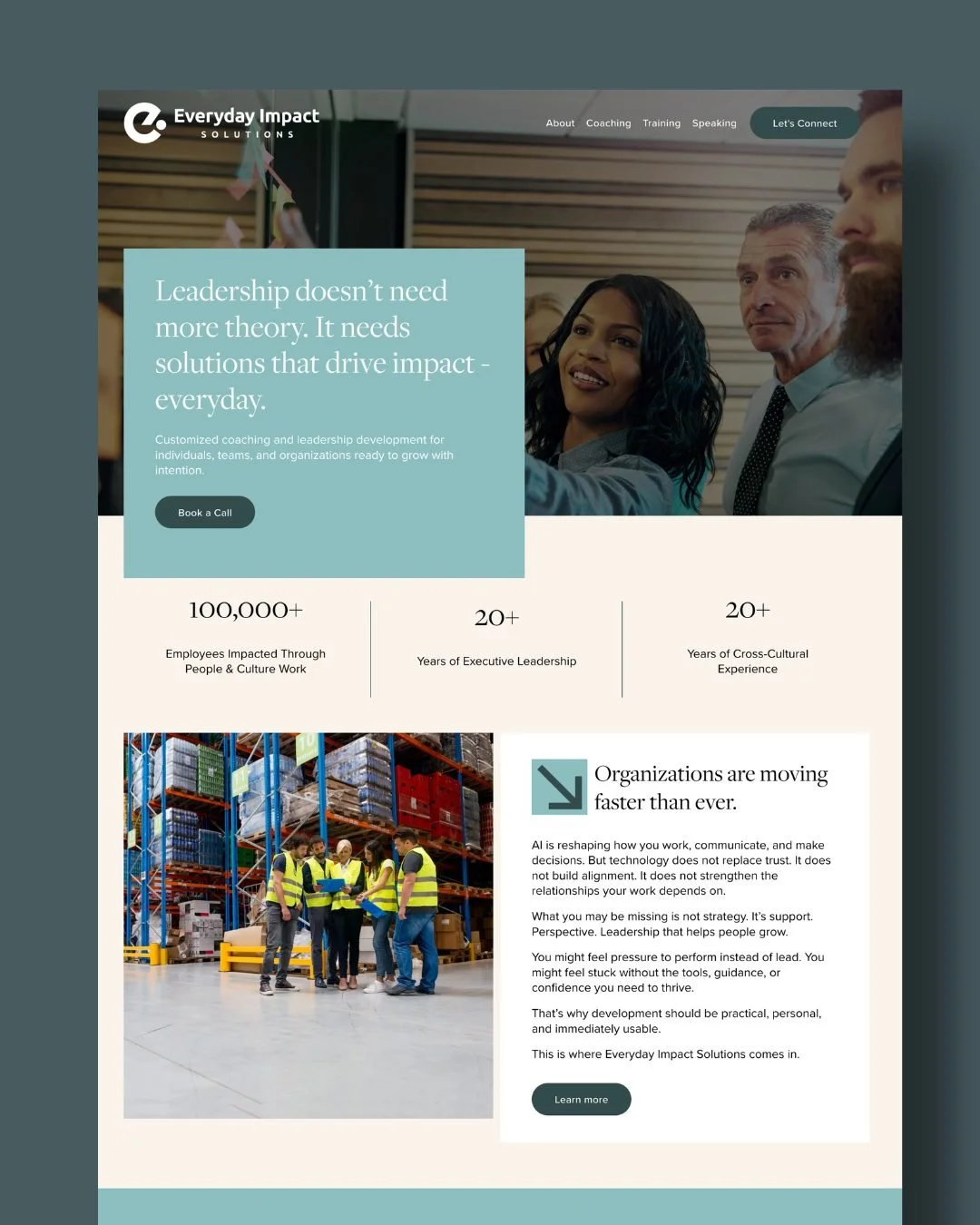 She had 20 years of HR experience, a VP title, and a layoff notice.

She didn&rsquo;t update her resume.
She started over.

Got certified. Built an offer. Launched a coaching business from scratch.

When we first talked, she said:
&ldquo;I didn&rsquo