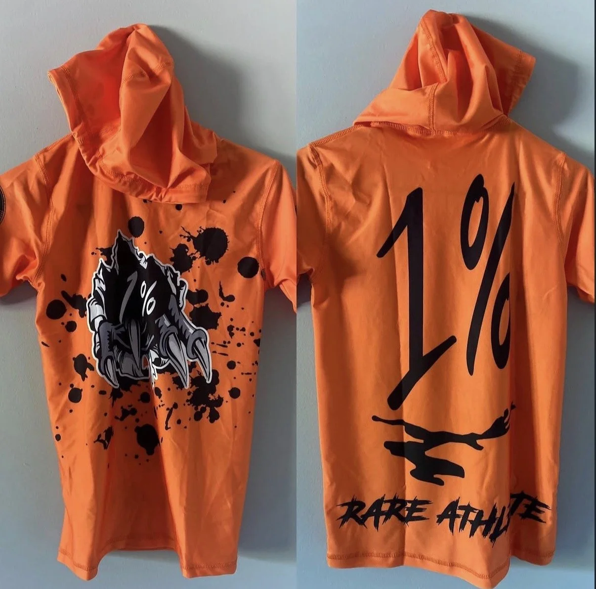 Orange "Rare Athlete" Limited Edition 1% Shirt