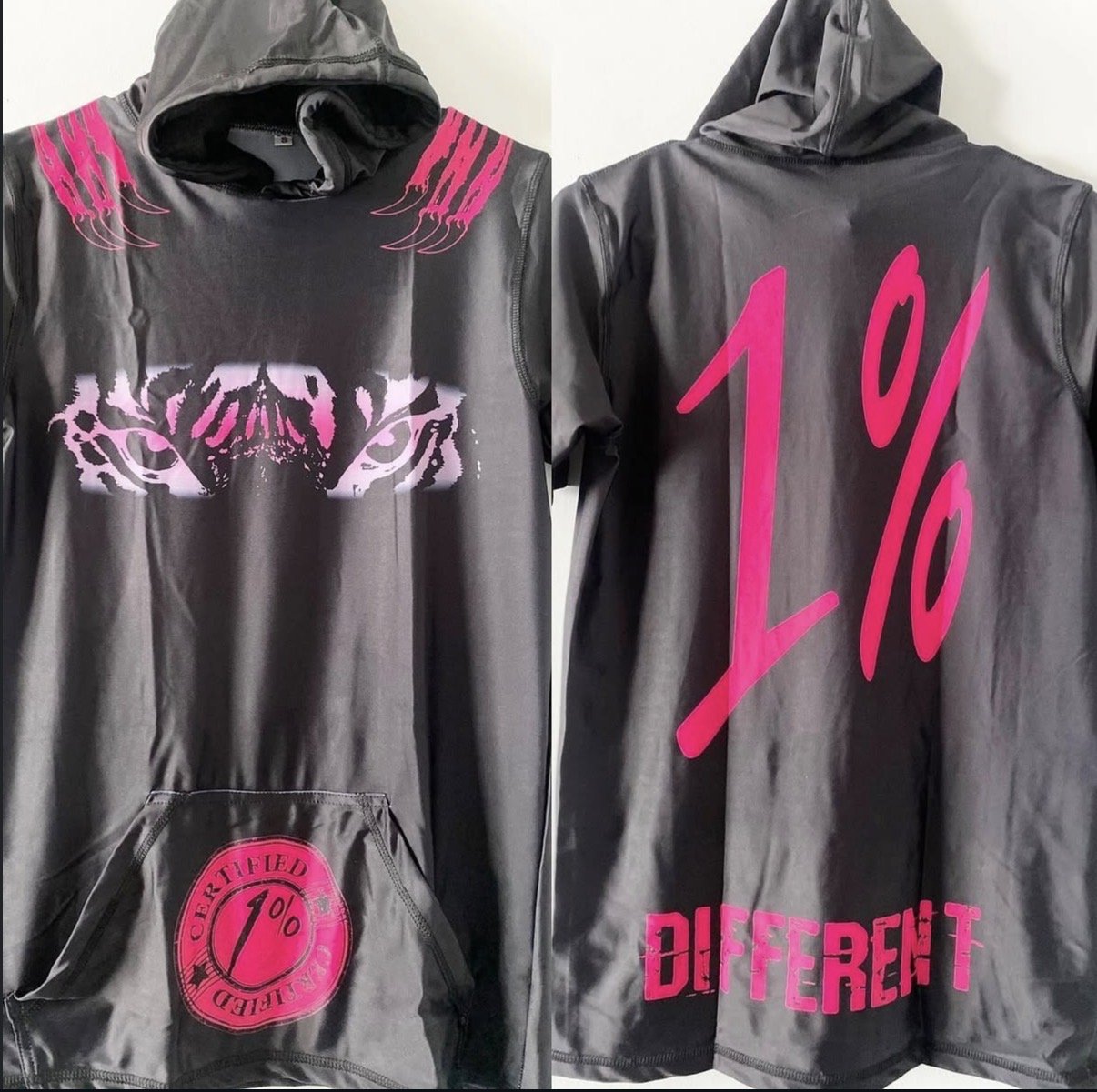 Black and Pink "Different" Limited Edition 1% Shirt