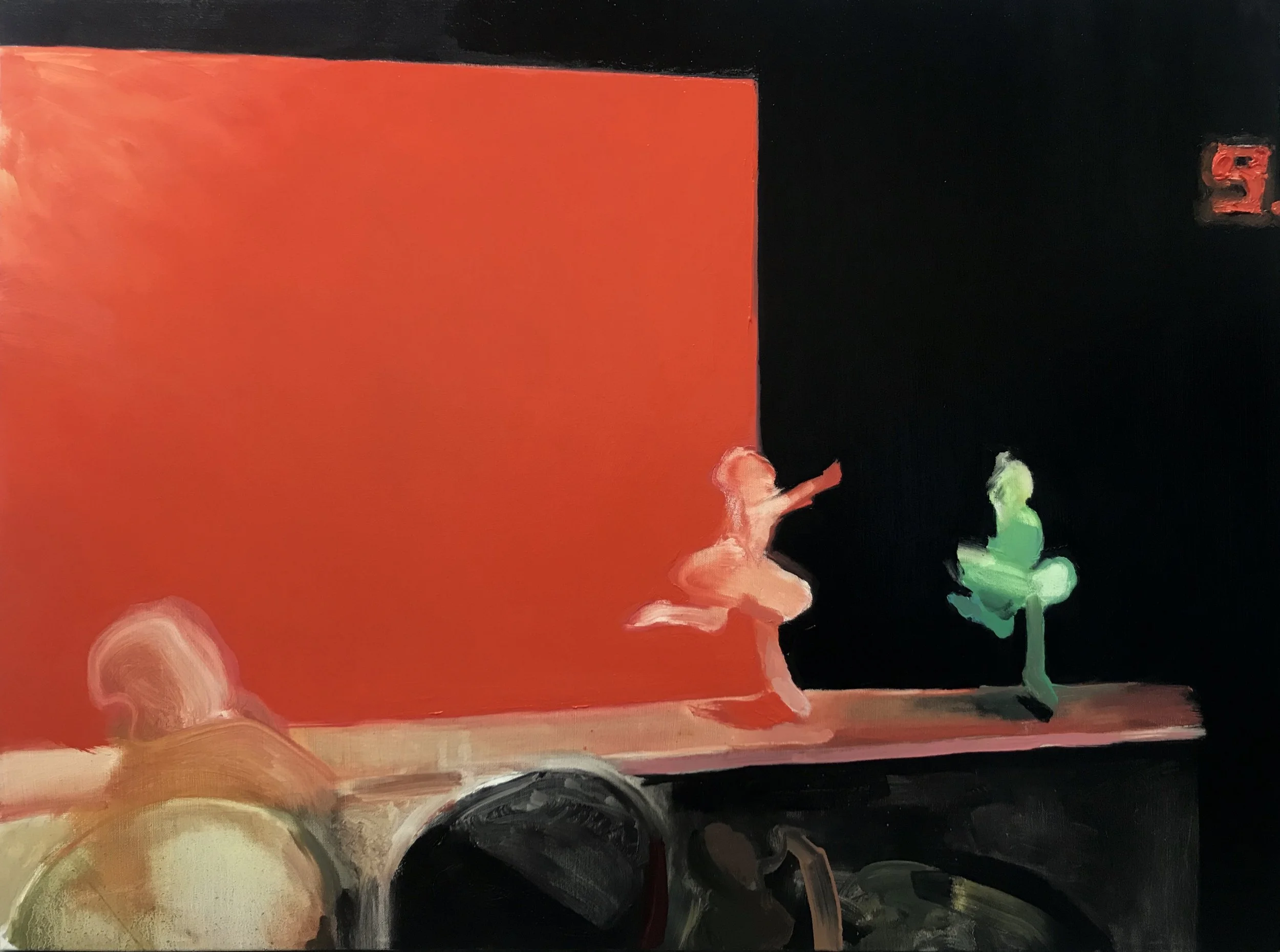 Tournament, 2025. Oil on canvas.