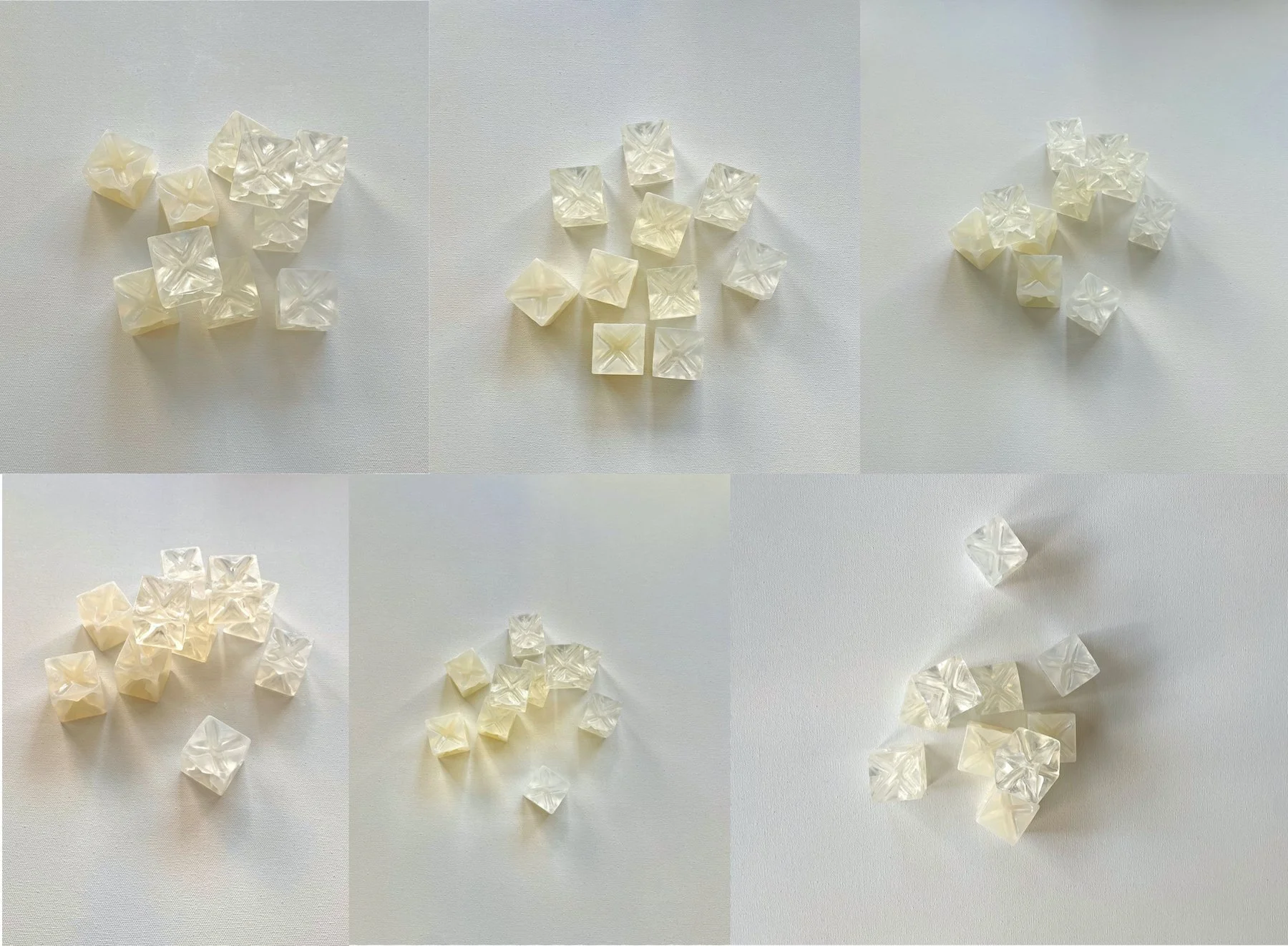 Blocks, 2026. Glycerin soap.