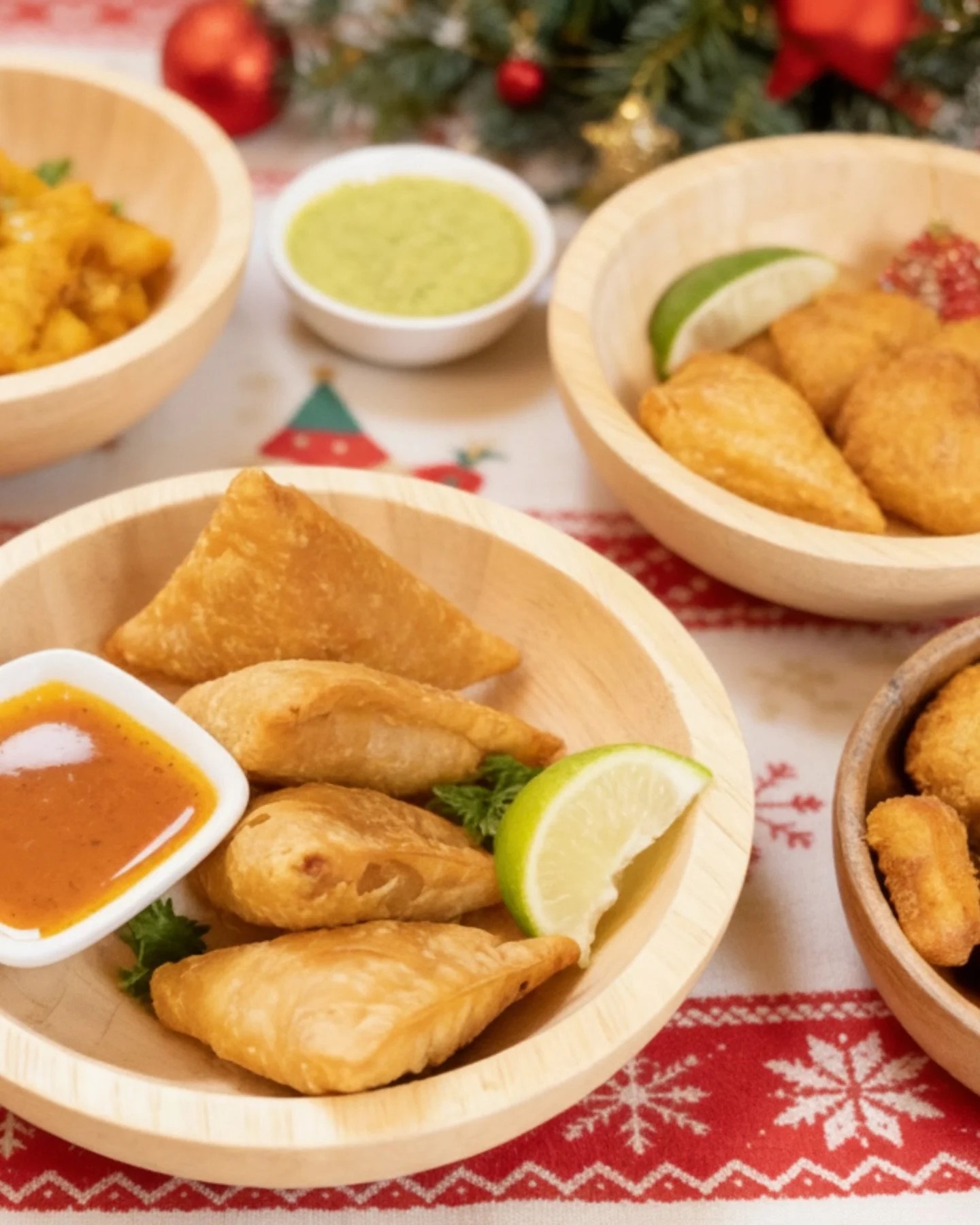 Merry Christmas &amp; Happy Holidays from The Samosa Factory! 🌟✨

We&rsquo;re so grateful for every visit, every smile, and all the support this year. Wishing you warmth and joy this holiday season. 💛

#SamosaFactoryYYC #HappyHolidays