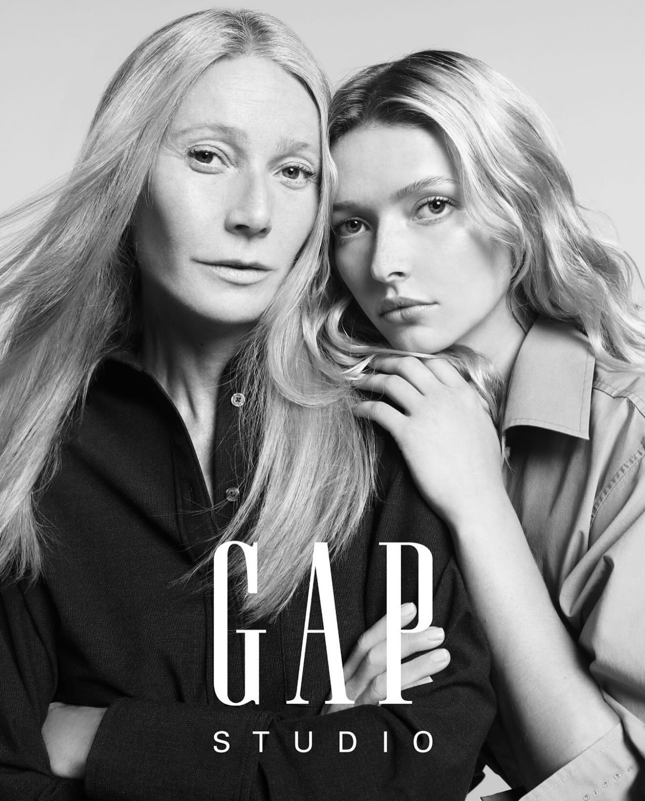 Gwenyth Paltrow and Apple Martin by Mario Sorrenti 