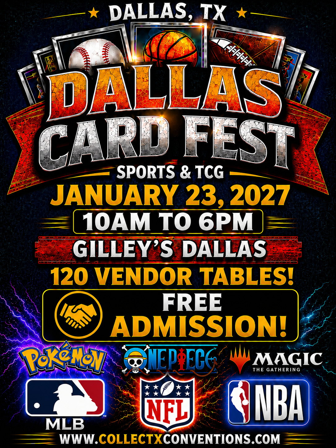 Dallas Vendor Table - January 23, 2026