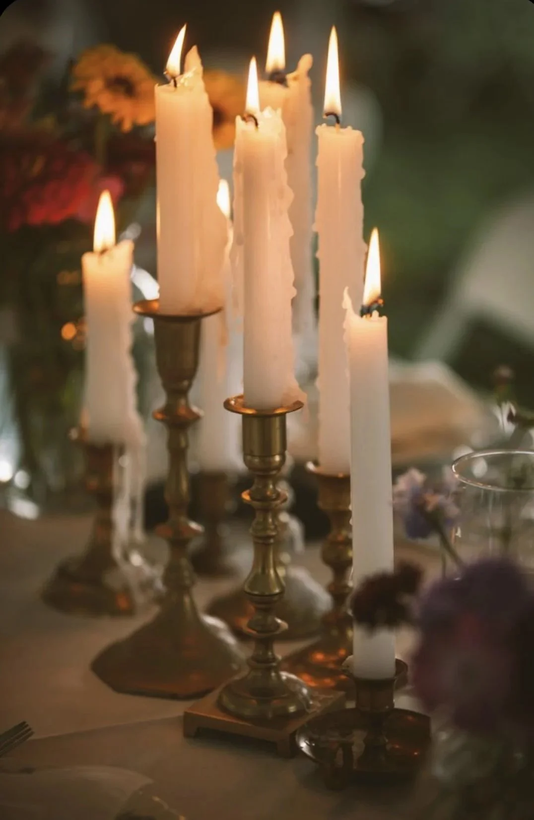 Brass Candlestick Holders