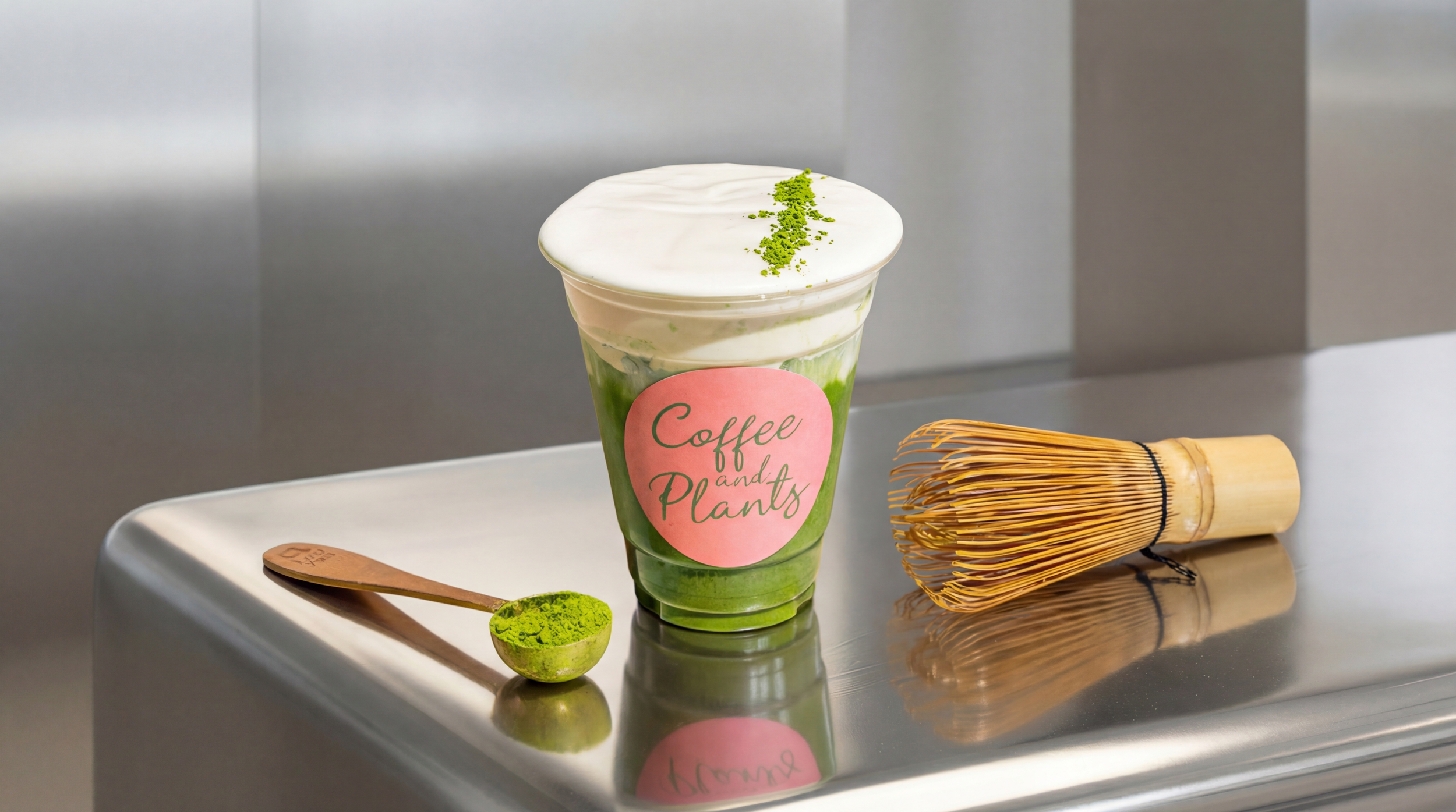 Double Matcha Einspanner | Creamy ·  Very Energizing · 