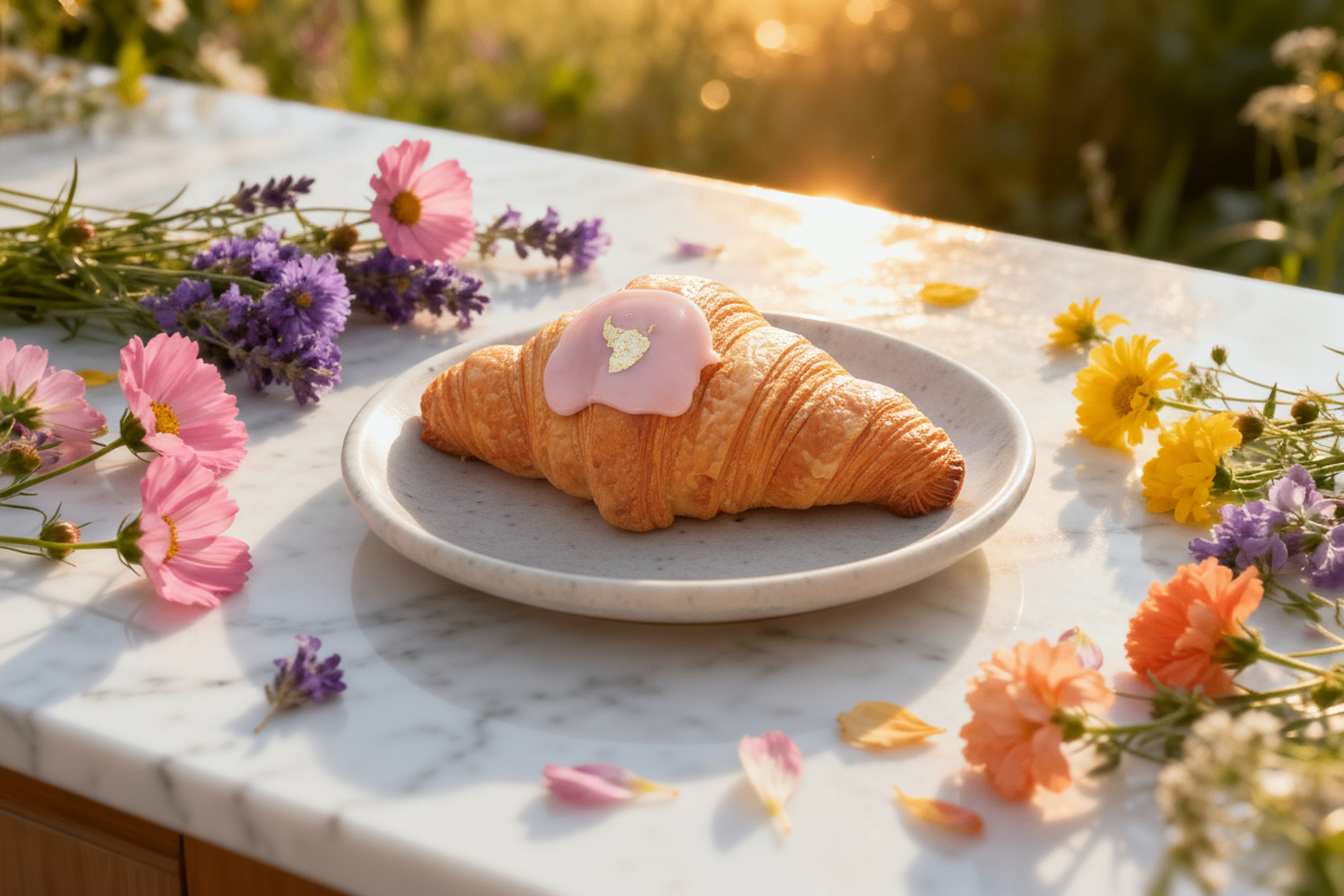 Strawberry Croissant |