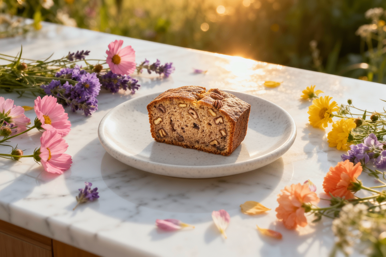 Banana Walnut Loaf |