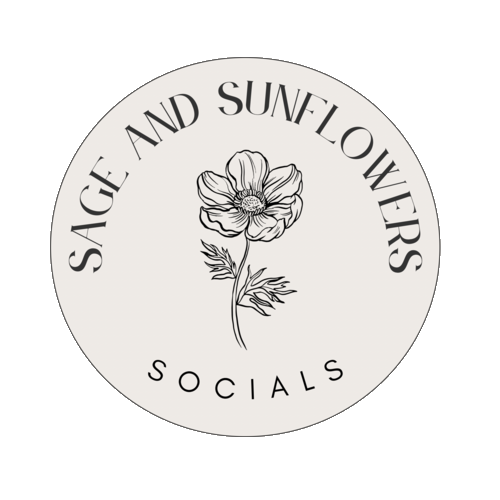 Sage and Sunflowers Socials