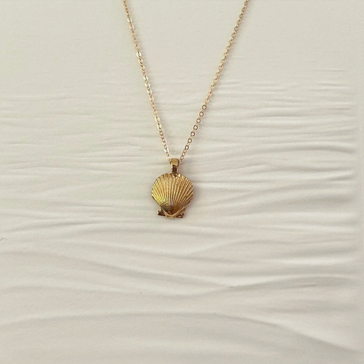 Atlantic Bay Scallop Necklace