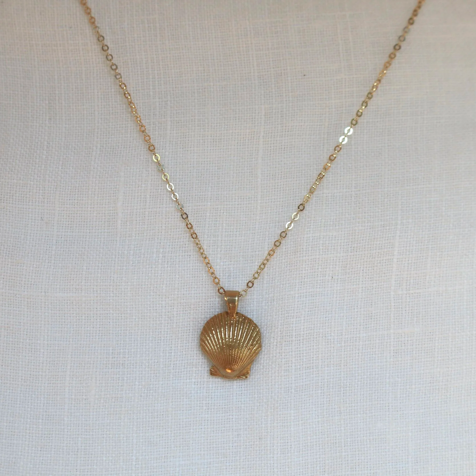 Atlantic Bay Scallop Necklace - PREORDER