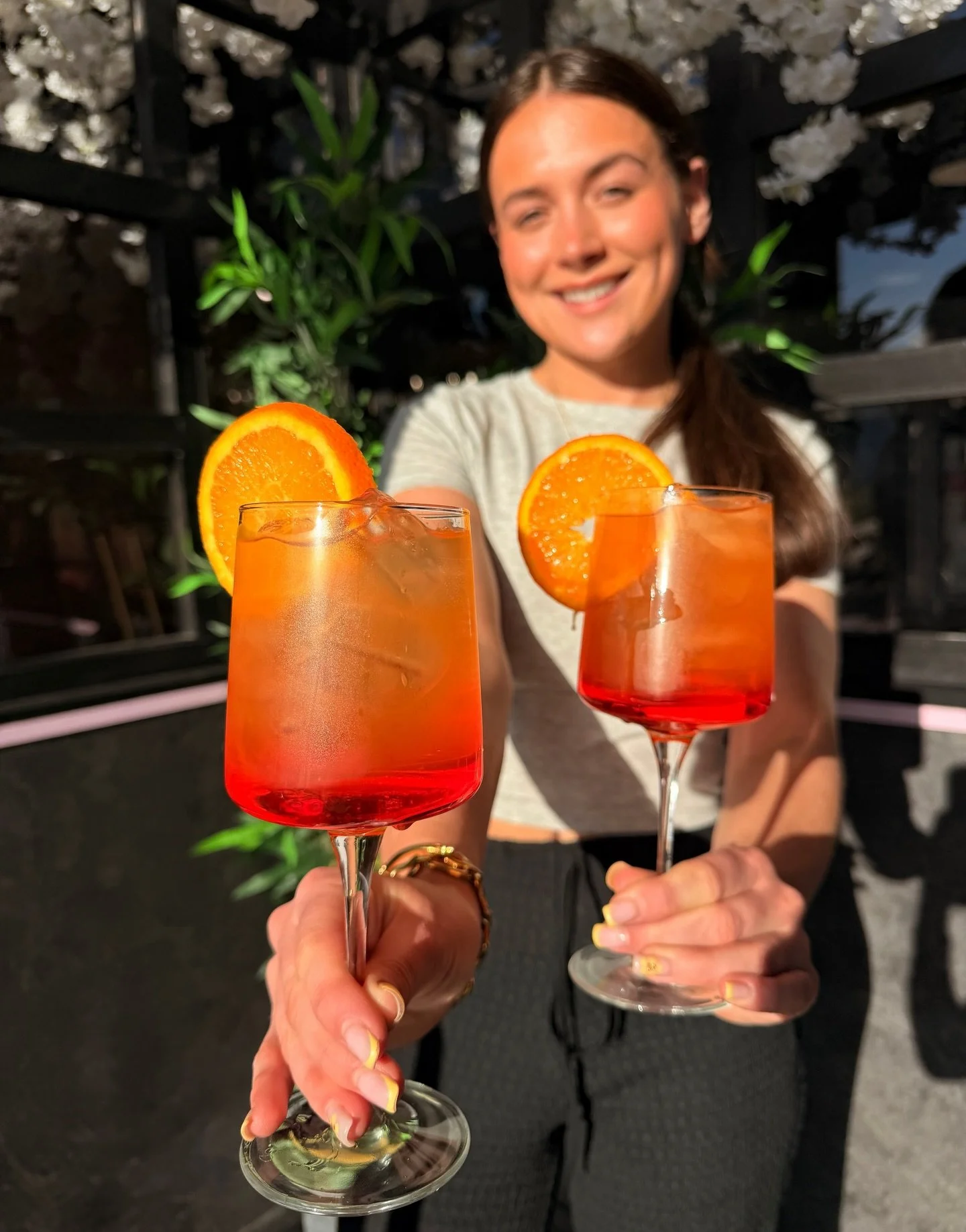 Did someone say THIRSTY THURSDAY?👀🍹
The sun just get us in the mood for APEROL SPRITZ🍊

Join us all weekend for cocktails, pizza &amp; more 🫶🏽