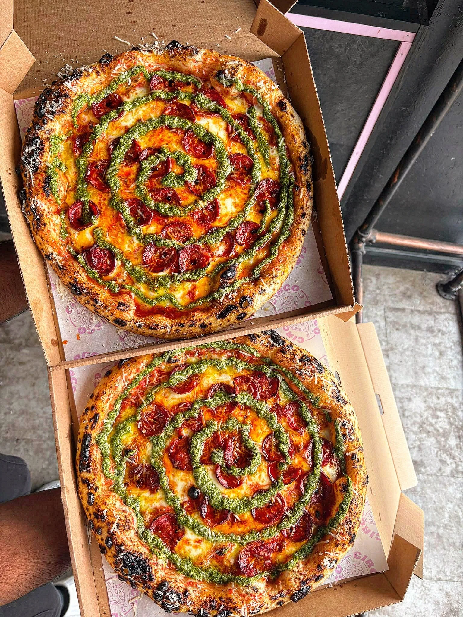 Pizzas | DELIVERED 🚛🍕
EVERY DAY . Exclusively with @ubereats_uk 

P.s 🤐
It&rsquo;s buy one get one FREE every Thursday til&rsquo; 10PM 🔥
.
.
#pizza #ubereats #pizzalover