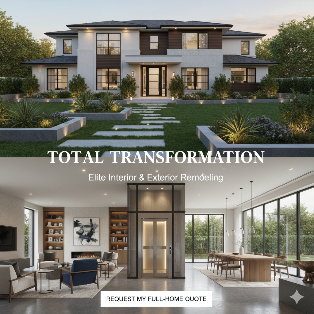 Total Transformation: Elite Interior & Exterior Remodeling
