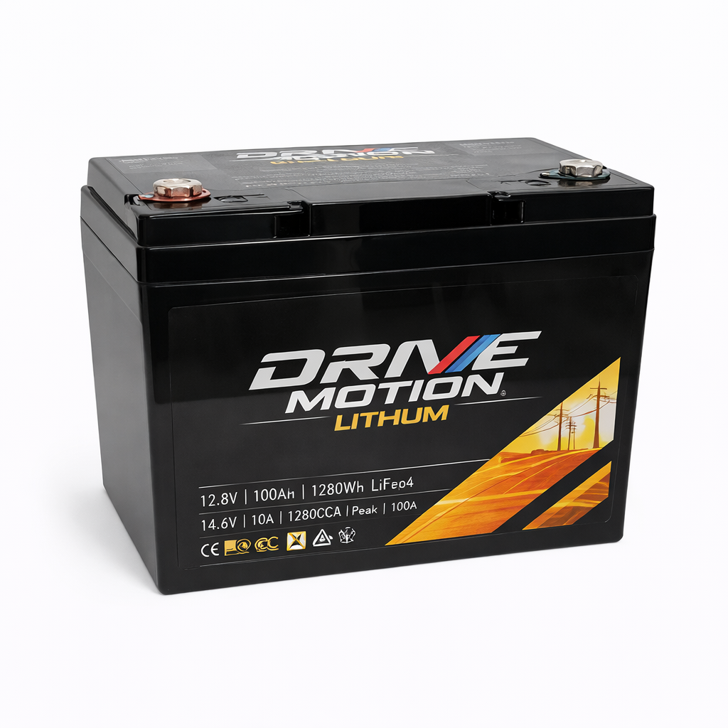 BATTERIE 12.8V 100AH GR. 24 LITHIUM