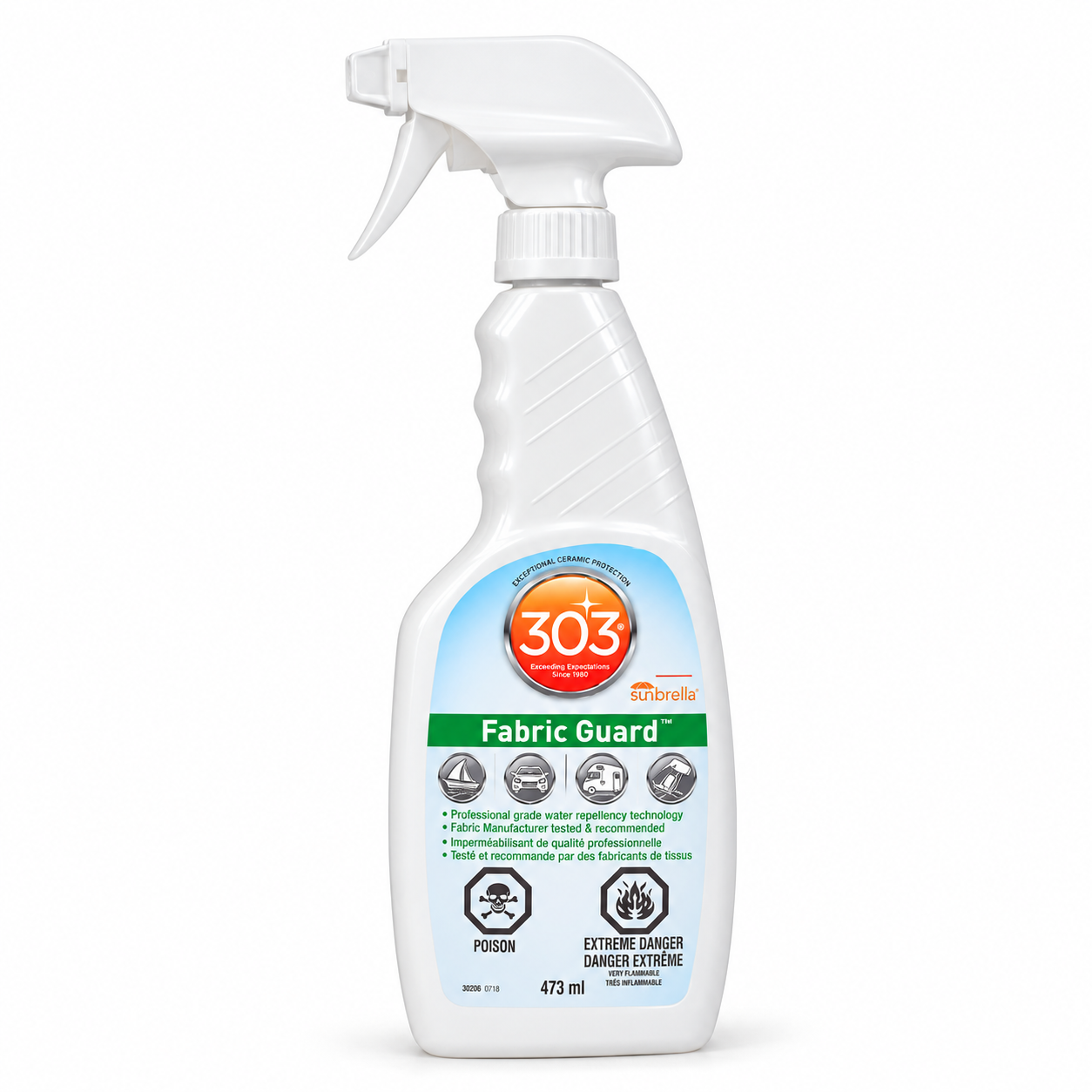 Vaporisateur 303 Fabric Guard blanc