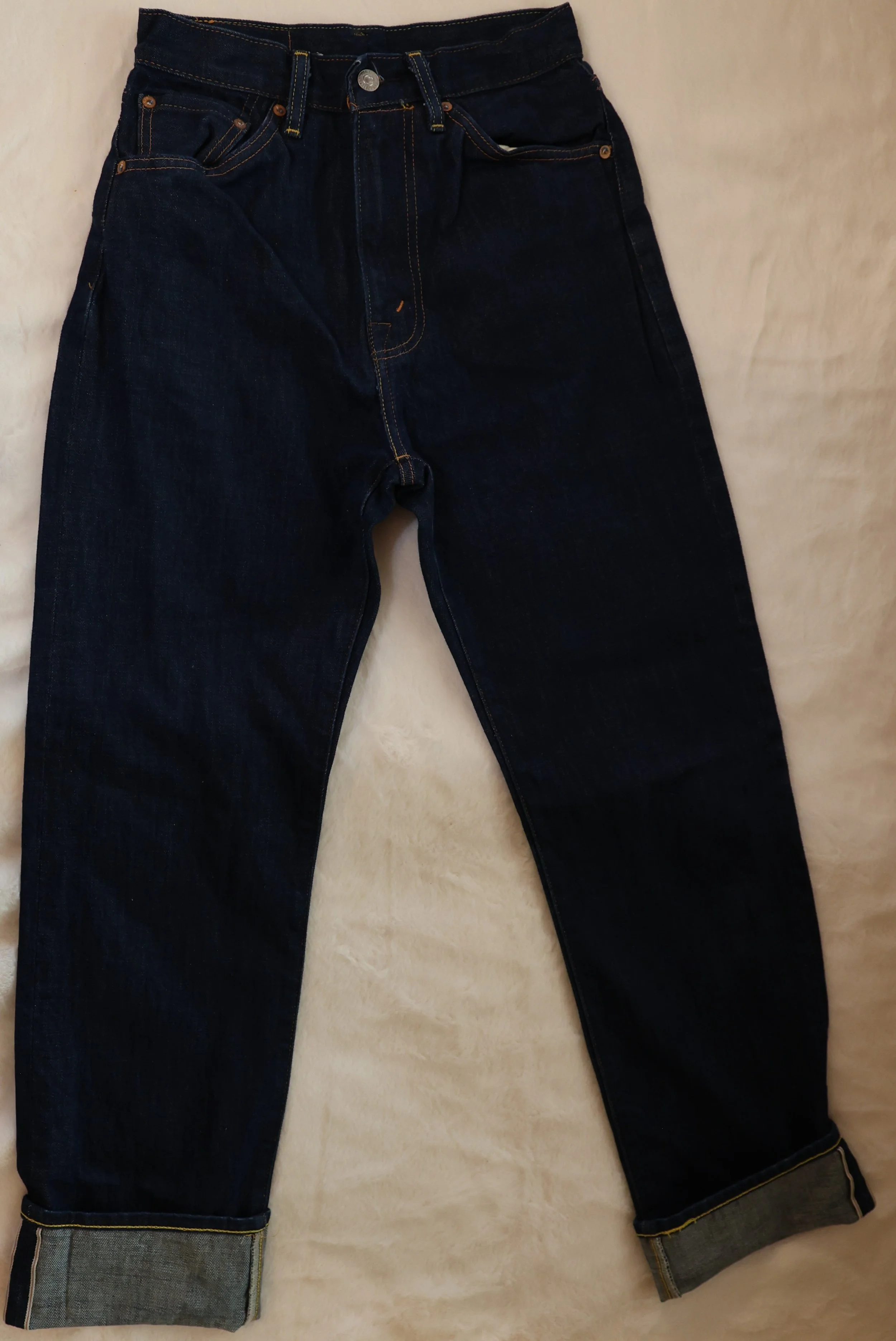 Levi's 701 Vintage Brand Jeans Size 27 x 35 Excellent Condition