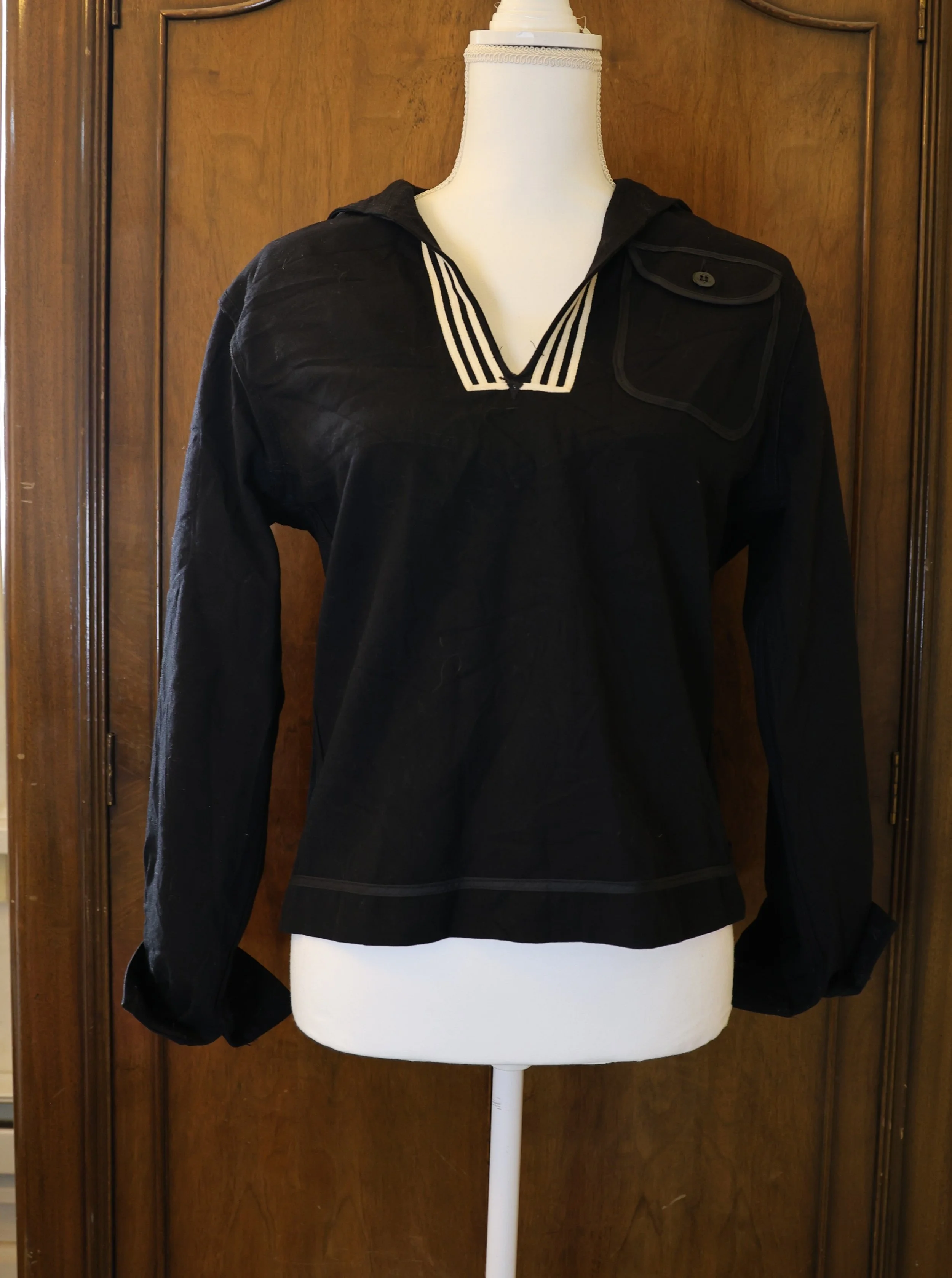 Military Sailor's Top Good Condition size 38 Small