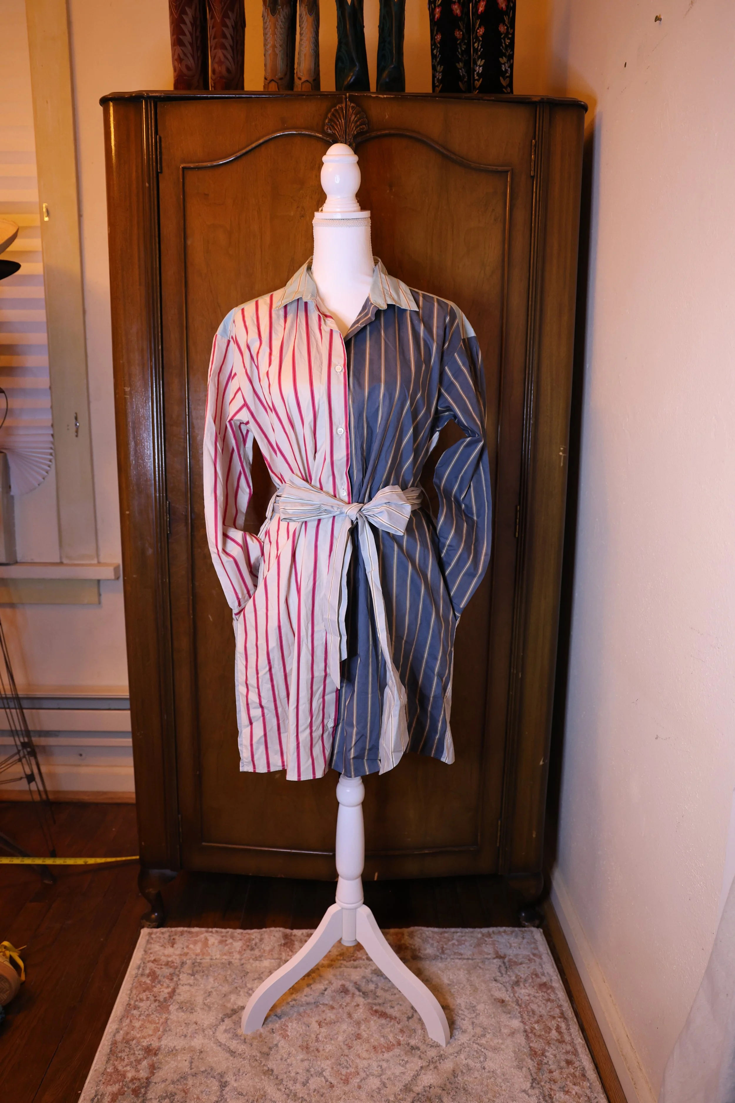 Rosso 35 Shirt Dress Size 42 Very Good Condition