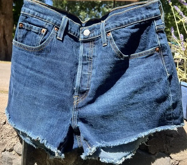 Levi's 501 Button Fly Shorts Size 29 Excellent Condition
