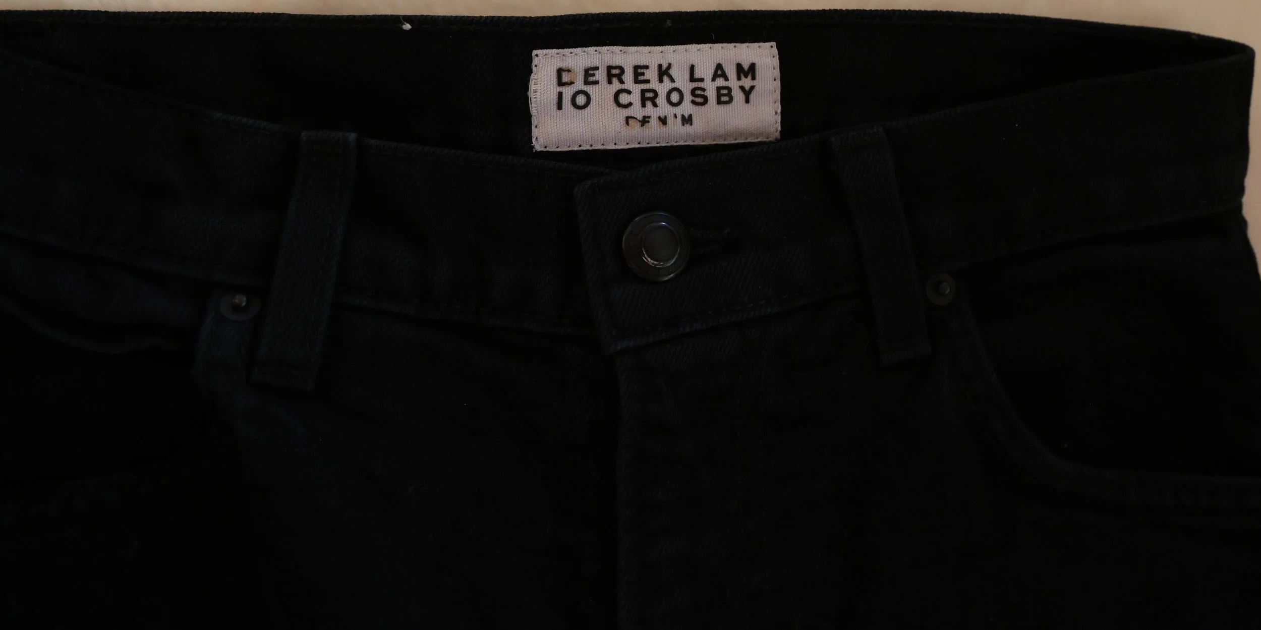 Derek Lam 10 Crosby Denim Leah Style Size 27 Black