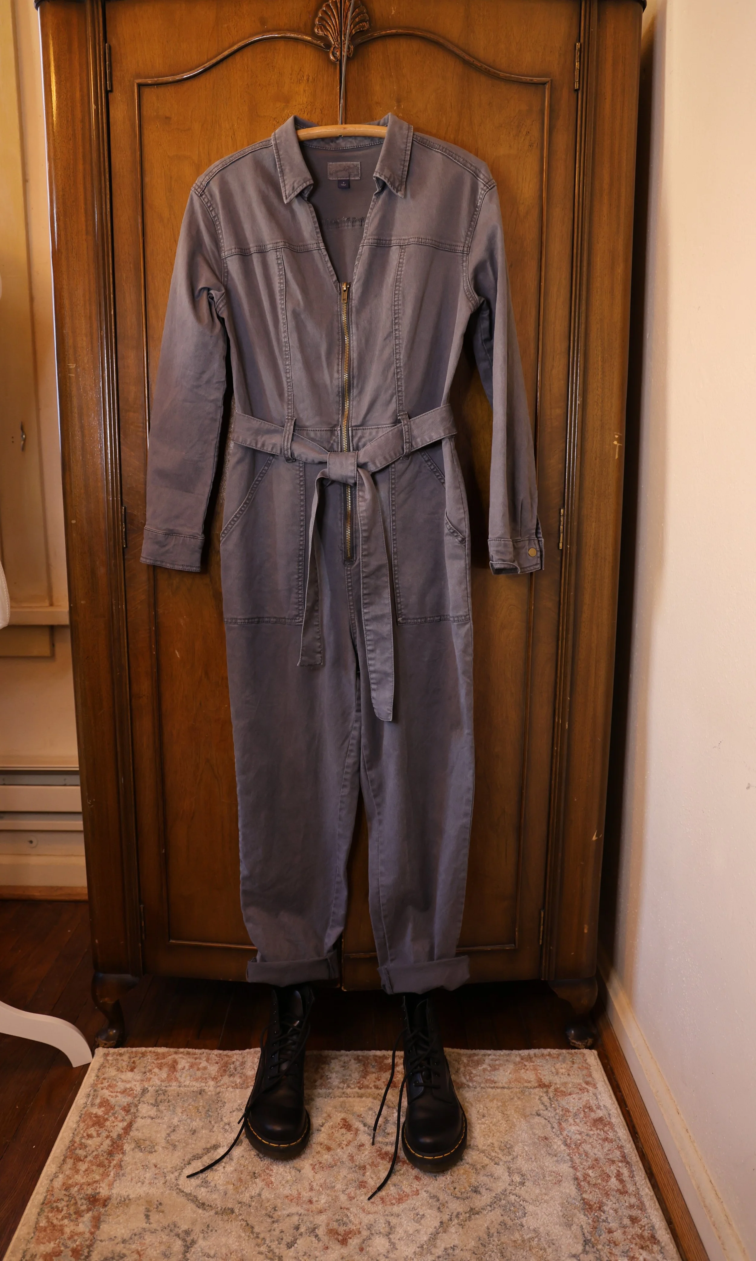 Universal Thread Gray Jumpsuit Size 4 Good Condition
